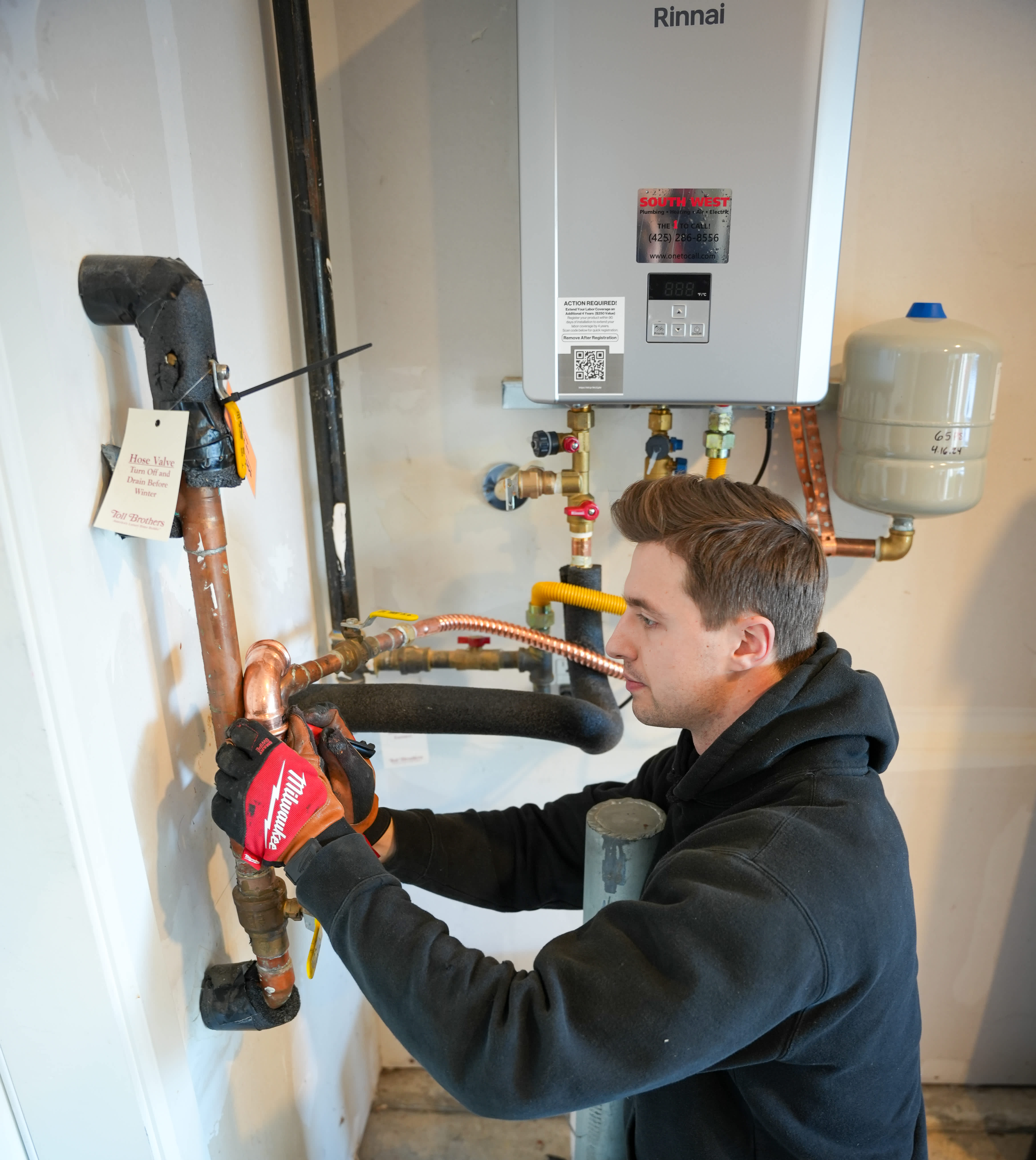 Skilled technicians from Eco Electric, Plumbing, Heating and Air deliver careful, reliable tankless water heater service that emphasizes safety and lasting results.