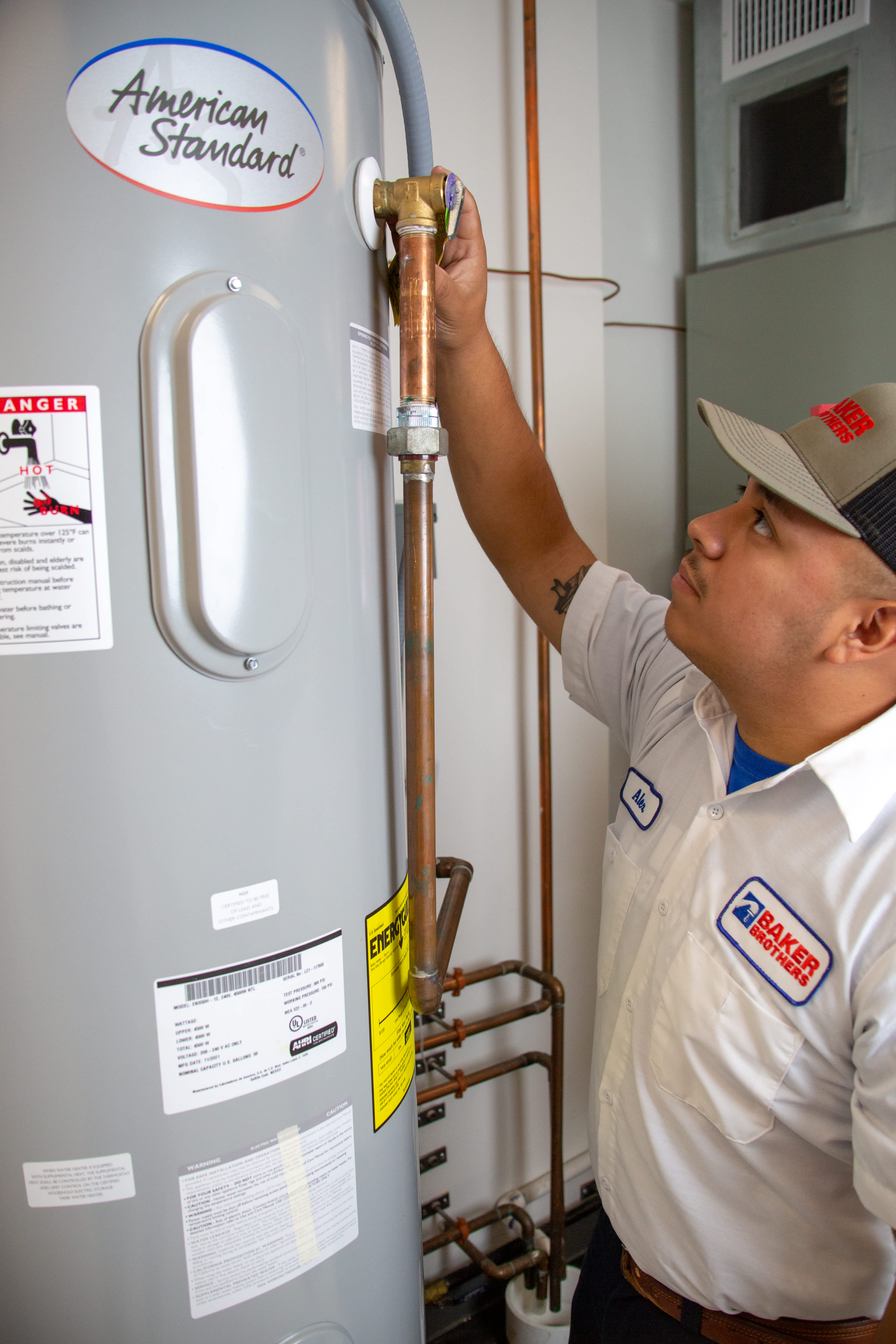 Trust Baker Brothers Plumbing for expert water heater maintenance and reliable service.