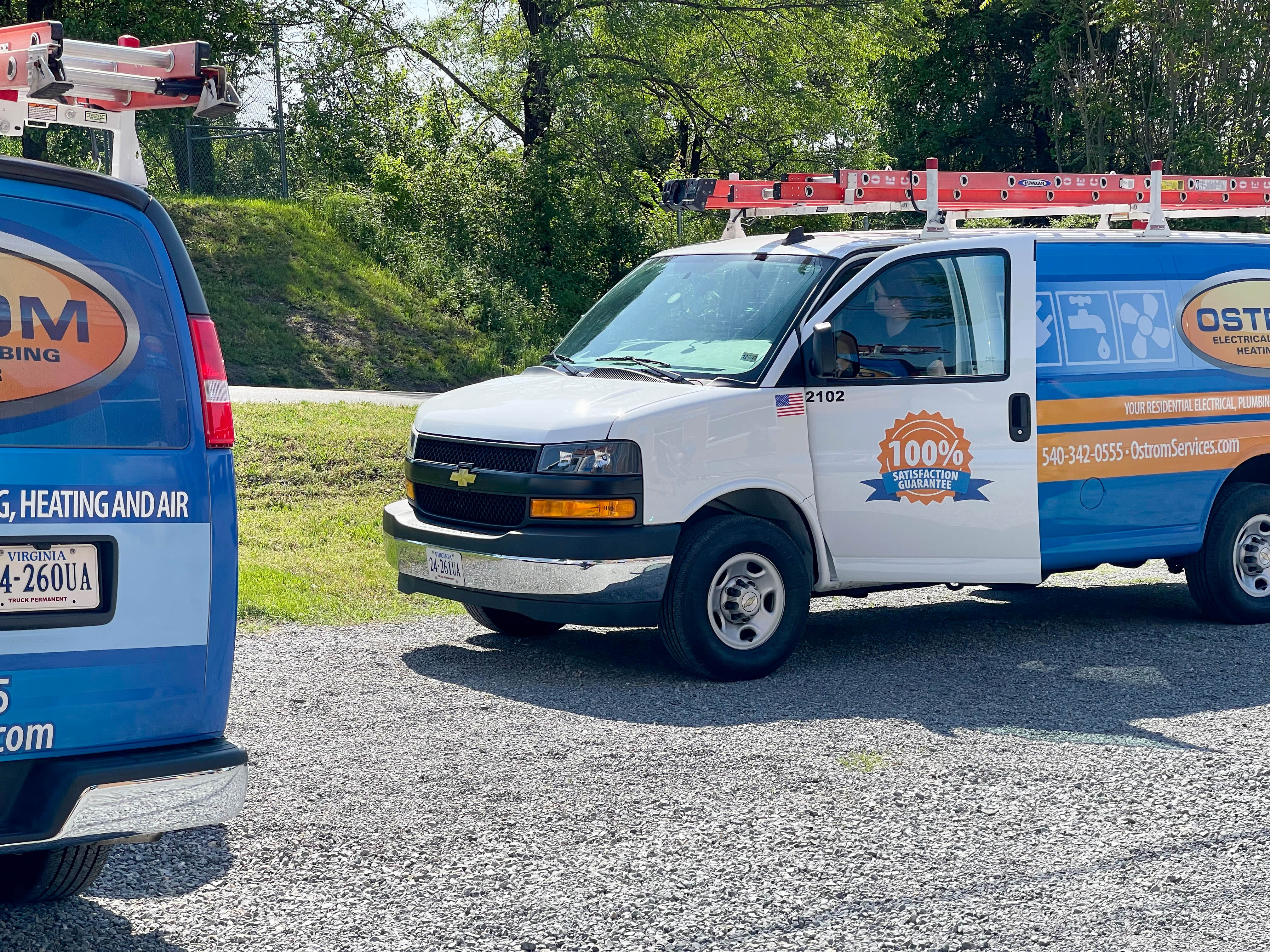 Ostrom Electrical Plumbing Heating & Air Conditioning ensures top-notch service with our 100% satisfaction guarantee—always ready to meet your needs!