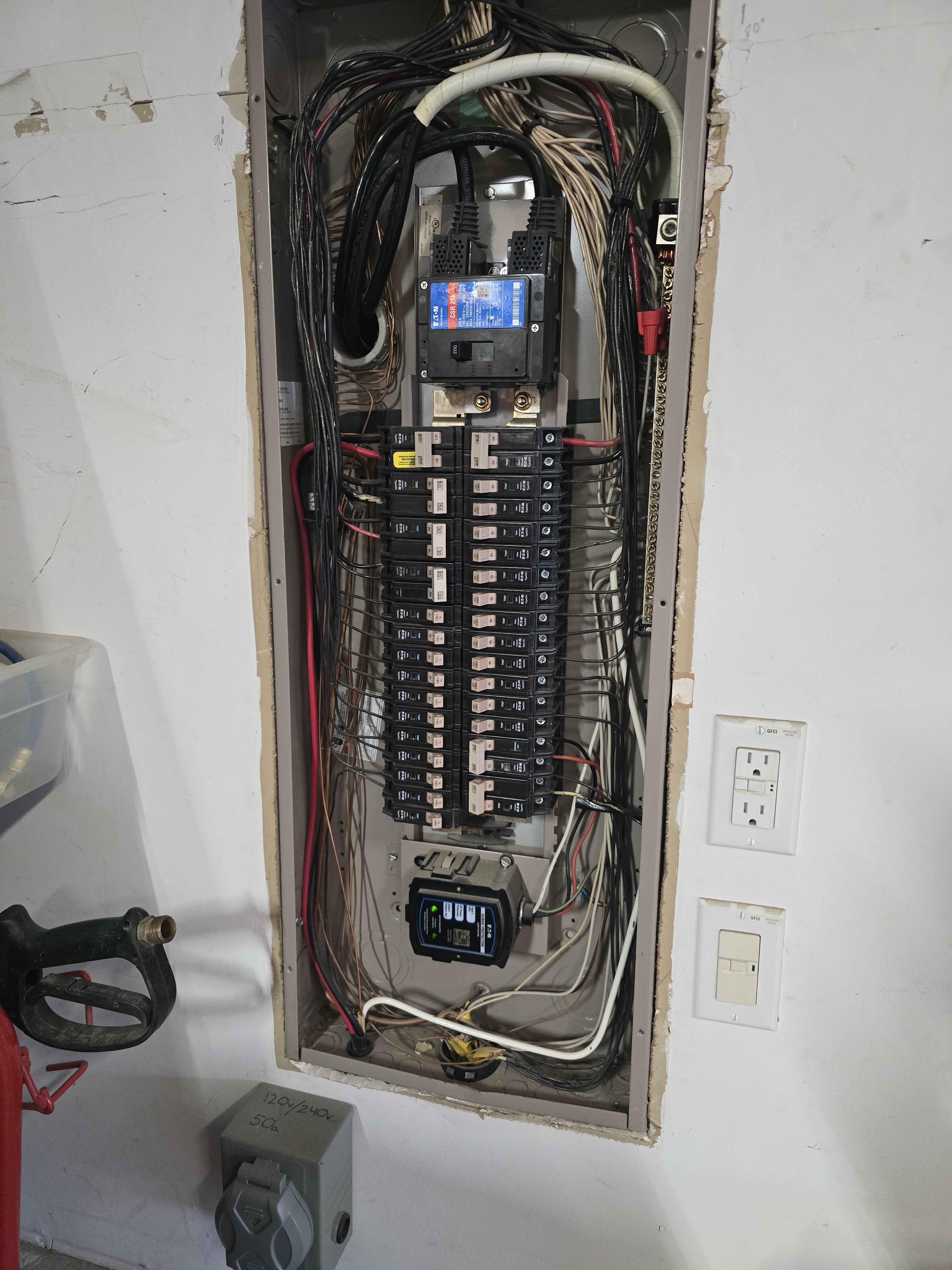 Trust Blue Line Electric for expertly installed electrical panels ensuring your home stays powered safely and efficiently.