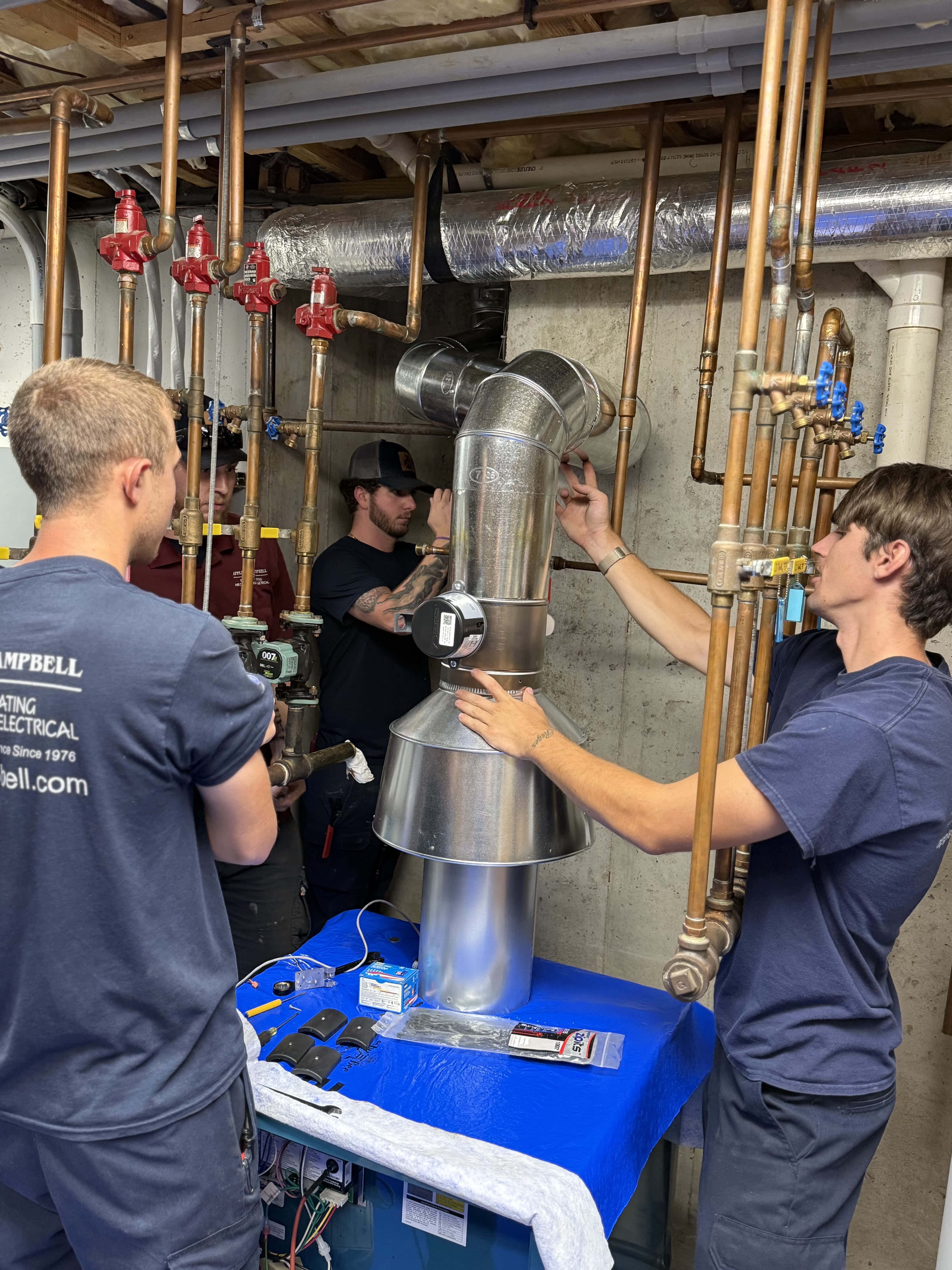 Expert HVAC solutions by Appleton Campbell ensure professional quality and customer satisfaction since 1976.