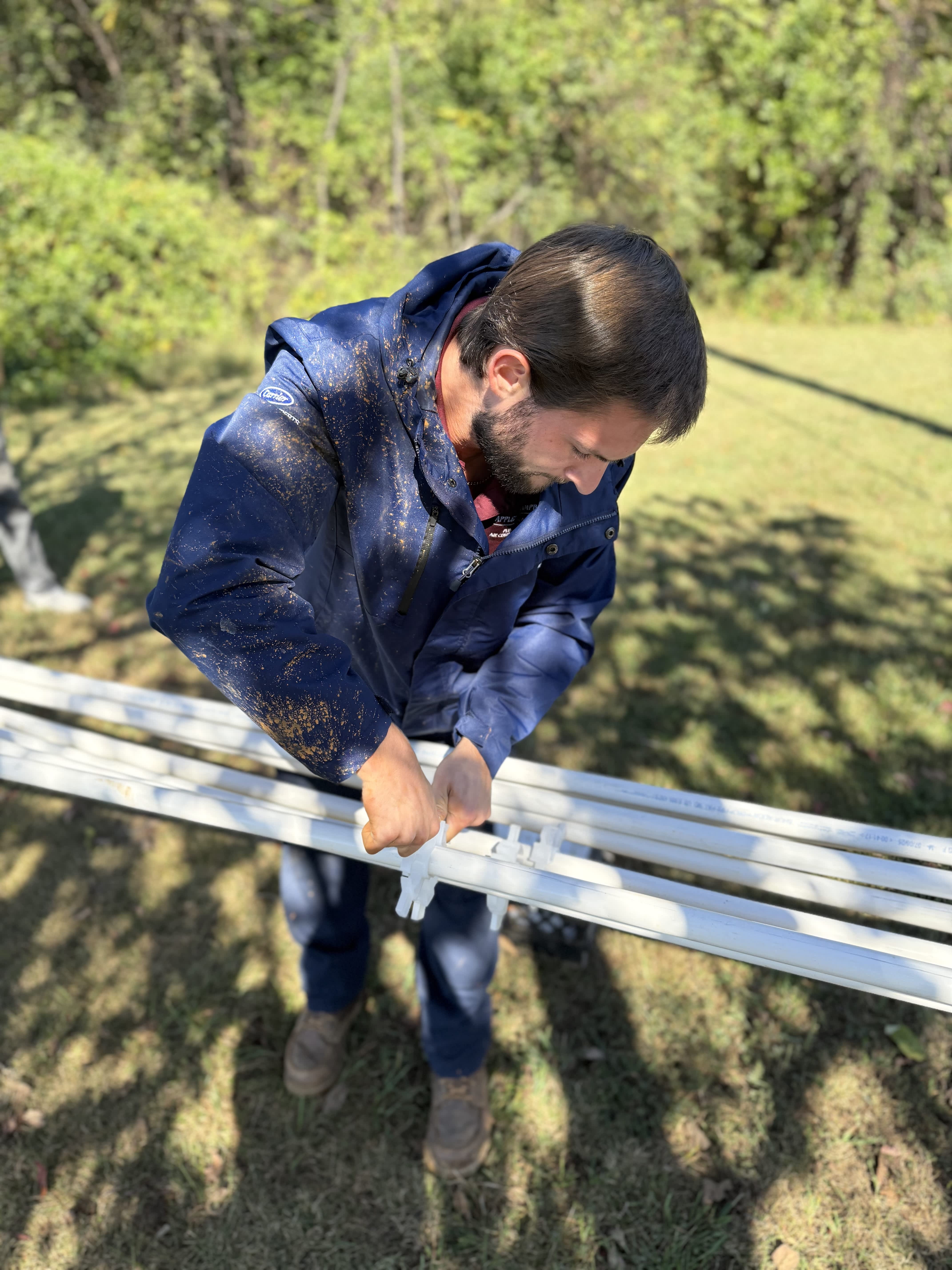 Experience the reliability and professionalism of Appleton Campbell's outdoor plumbing services.