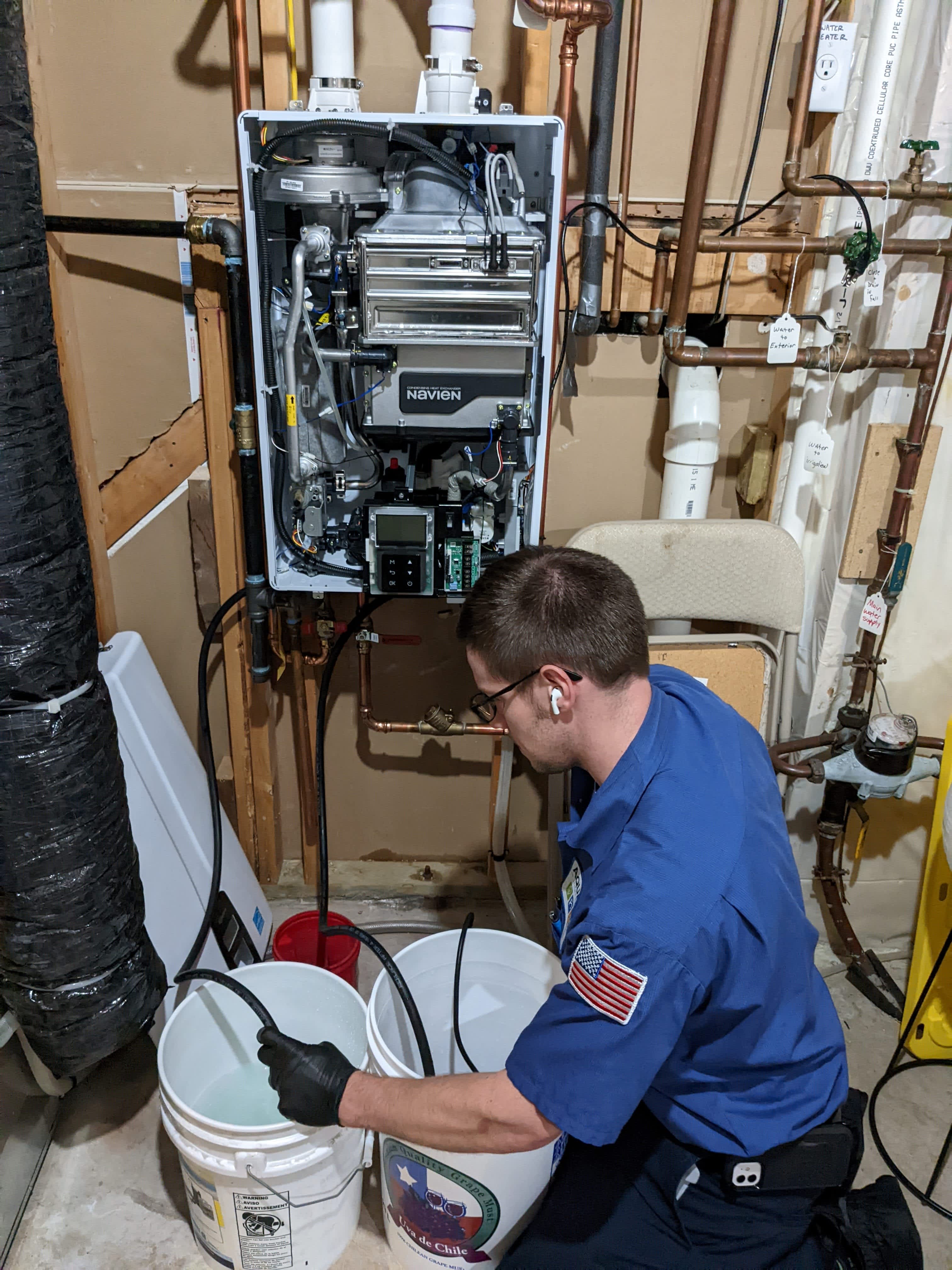 Experience the professional touch of Aquarius Home Services for your water heater needs.