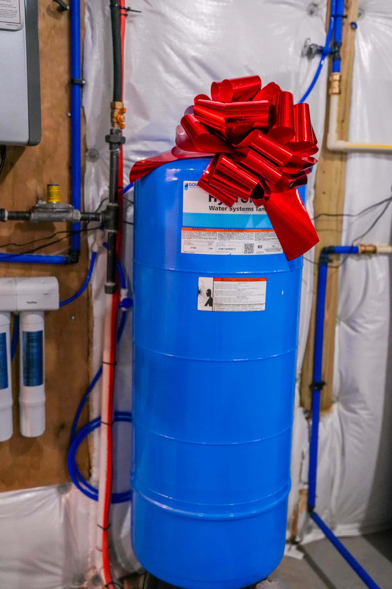 Showcasing a finished, reliable water system with Parrish Services, bringing clean water and confident craftsmanship to your home.