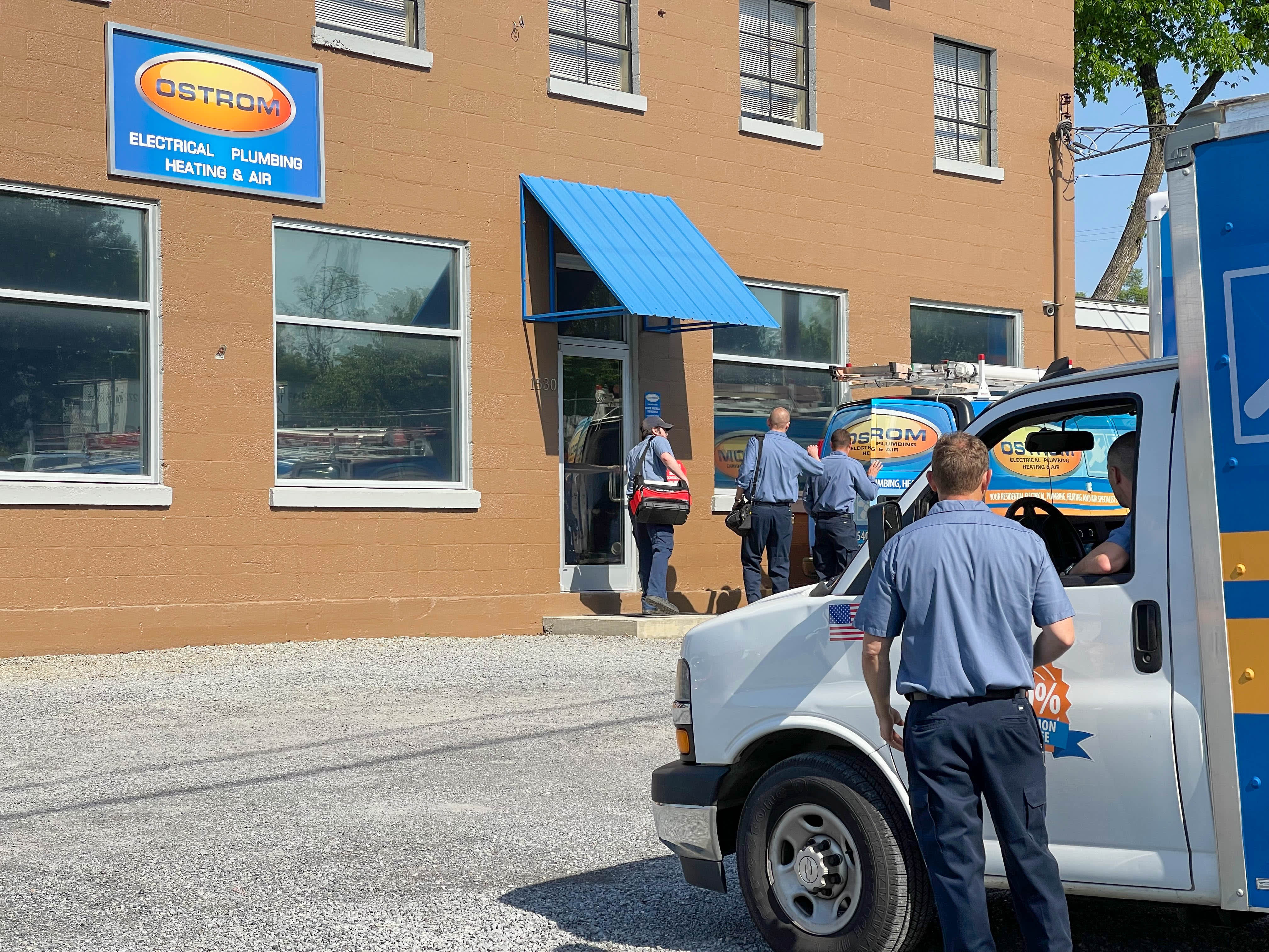 Trust Ostrom Electrical Plumbing Heating & Air for professional, reliable service that's just a call away. We've got you covered!