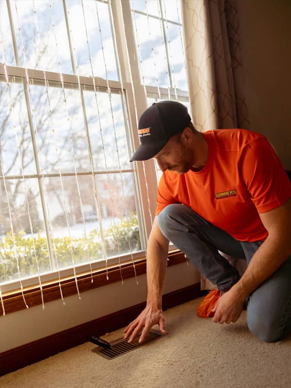 Experience seamless comfort with Summers Plumbing Heating & Cooling as our skilled technicians ensure your home's heating systems are ready for the winter chill.