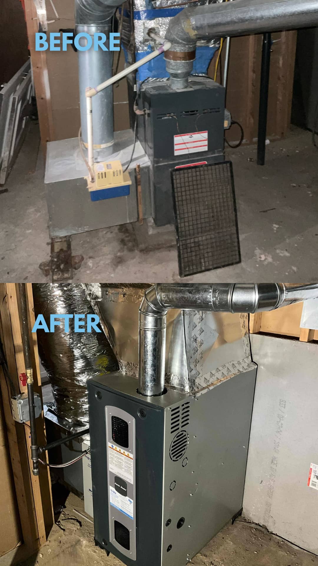 Experience the transformation with Akian Plumbing, Heating, Cooling & Electric's expert HVAC services that turn your outdated system into a state-of-the-art solution.