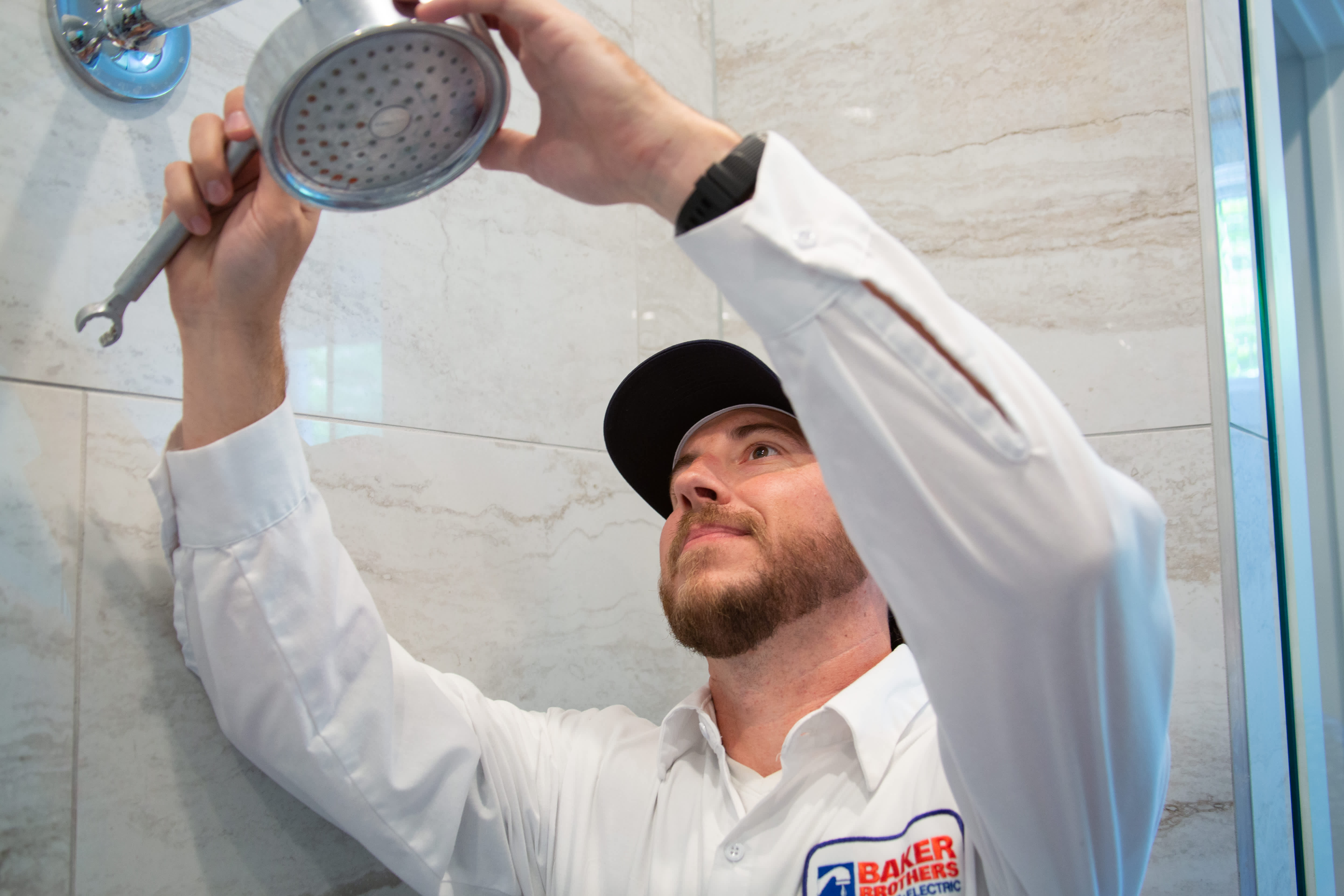 Experience professional plumbing services with Baker Brothers Plumbing, Air & Electric, ensuring quality and reliability every time.