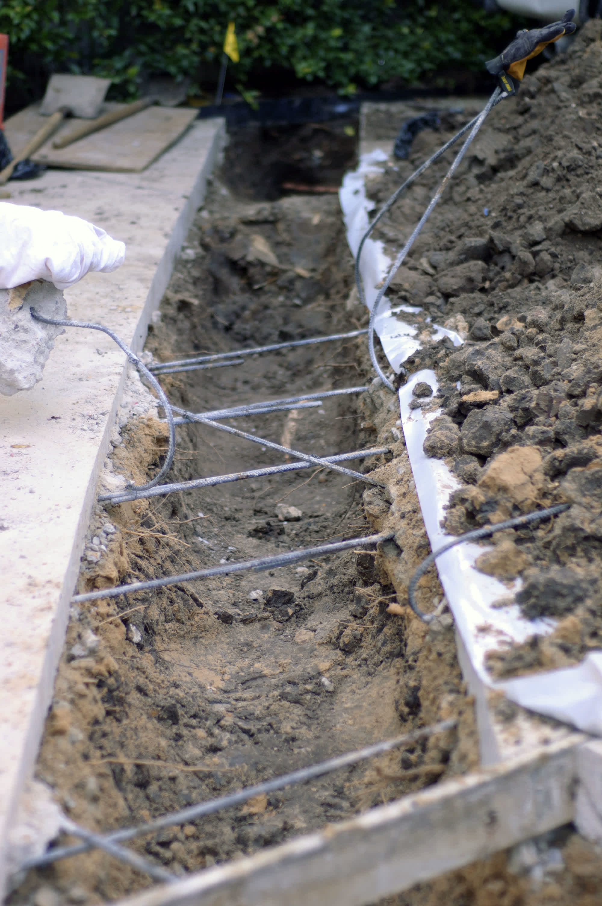 Abacus Plumbing, Air Conditioning, & Electrical demonstrates careful trench and foundation work that reflects dependable craftsmanship and site care.