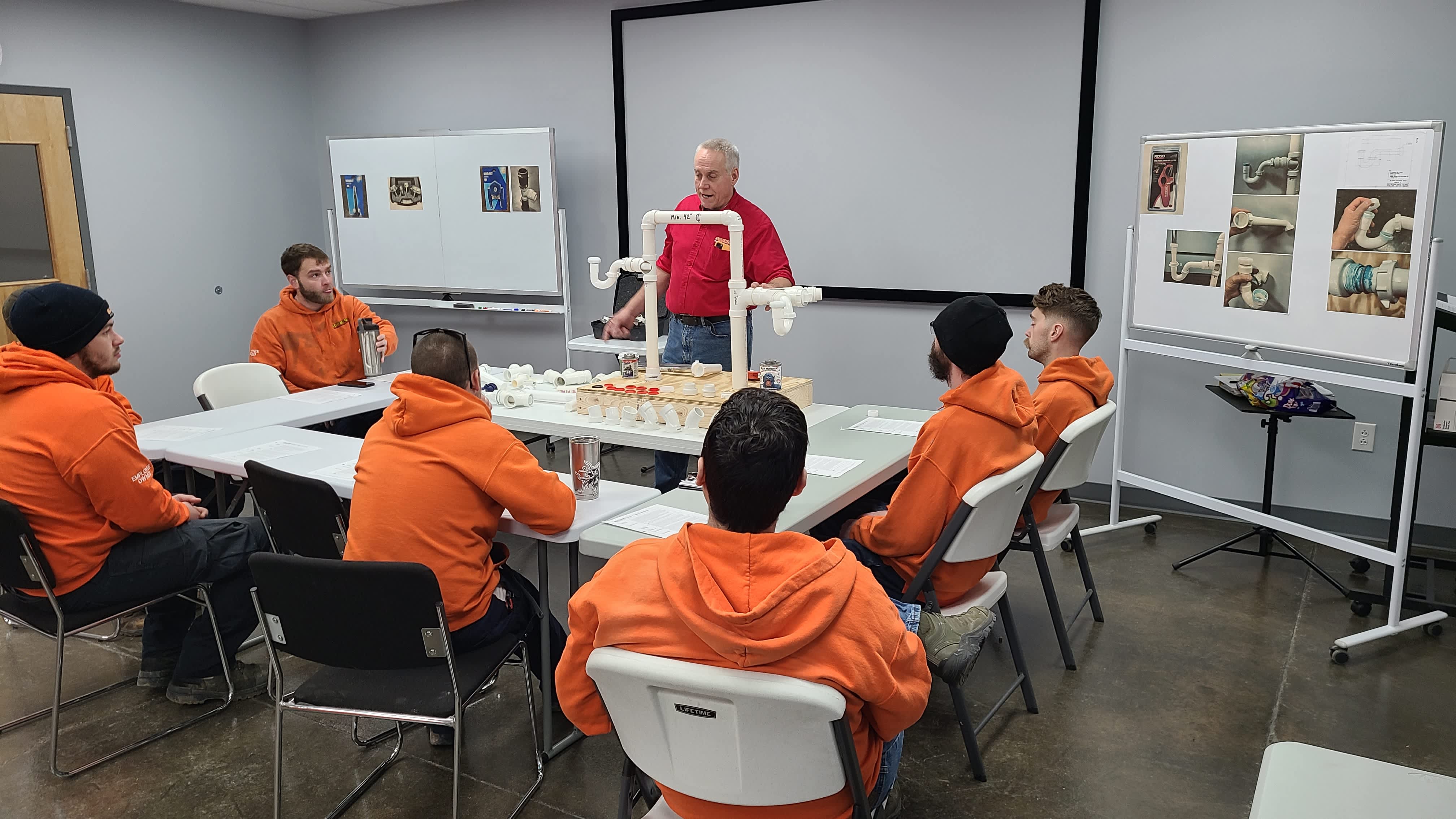 Summers Plumbing Heating & Cooling presents professionalism through expert training sessions for superior services.