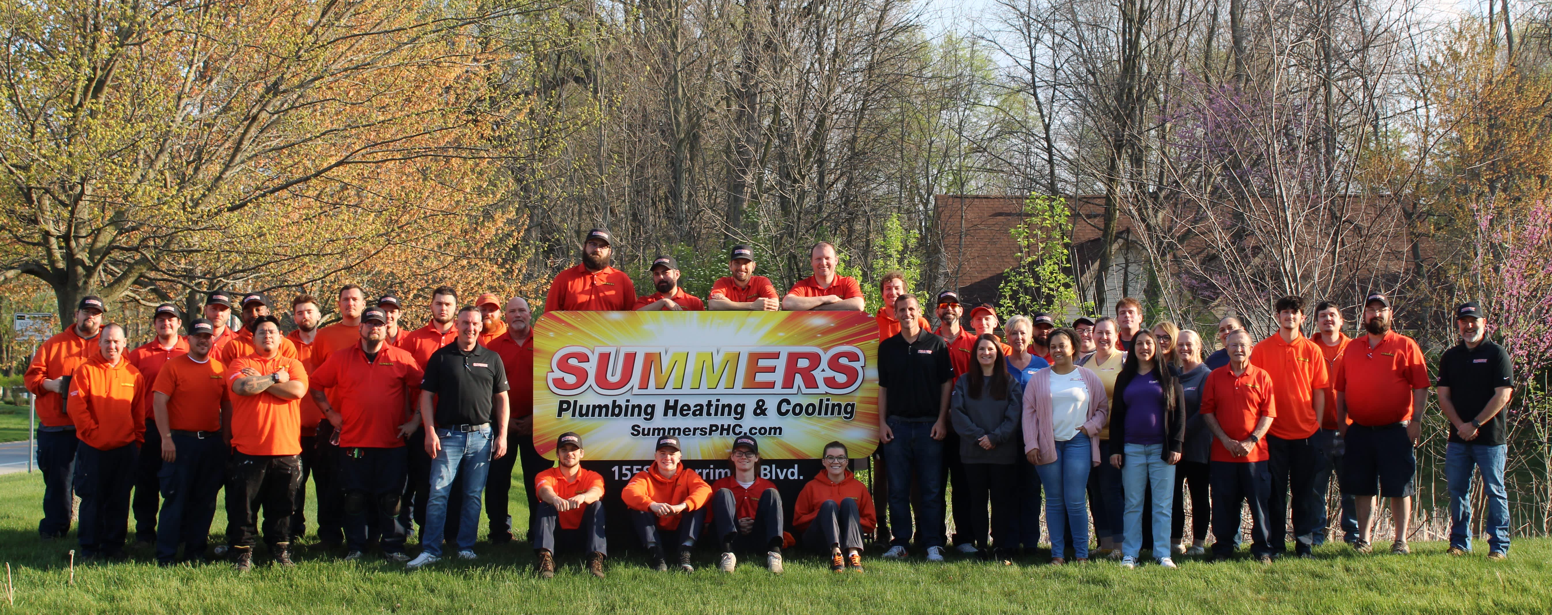 Experience exceptional service with Summers Plumbing Heating & Cooling – Your trusted team for heating and cooling solutions.