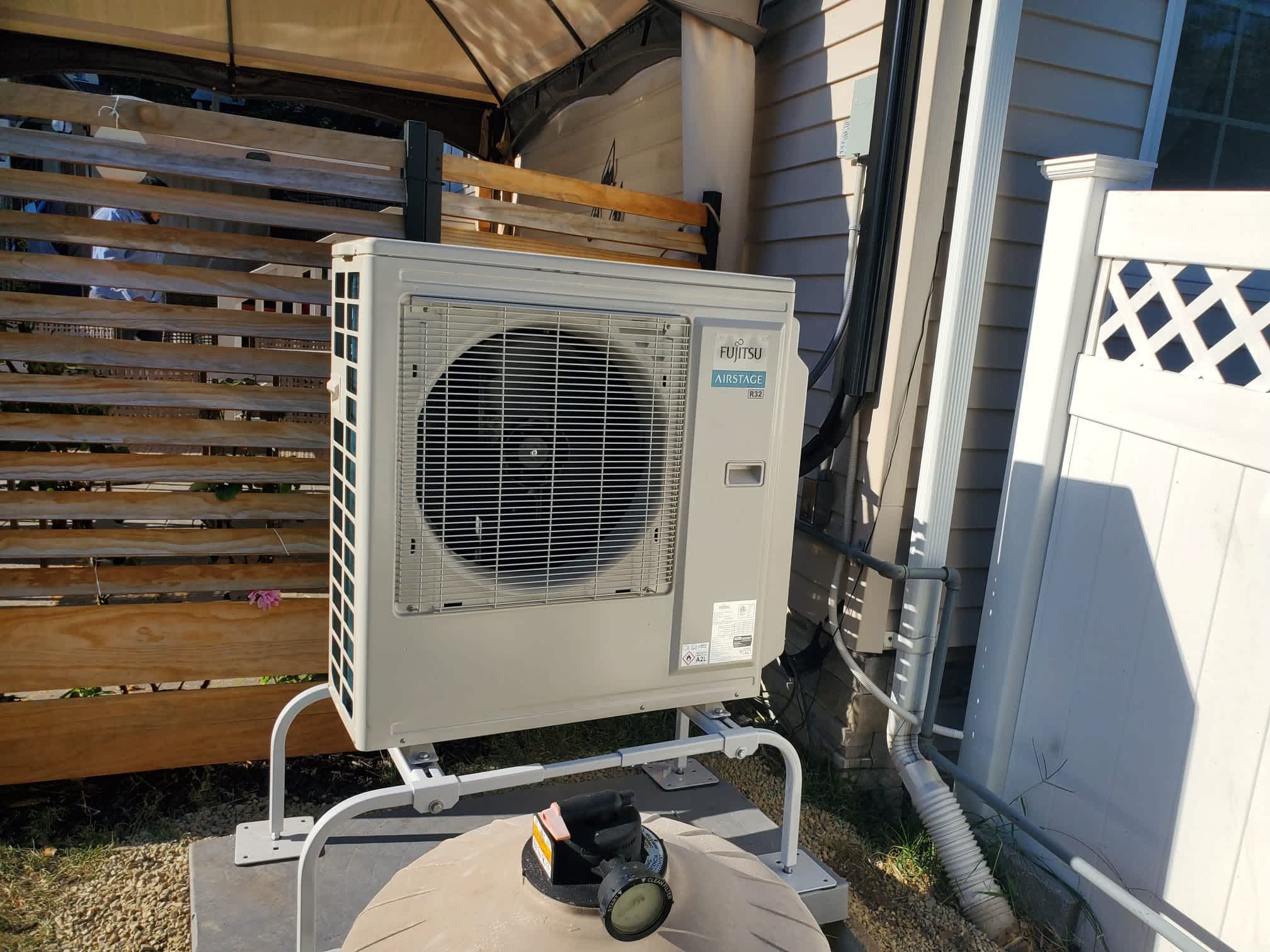 Experience seamless comfort with Service Professionals' expert ductless mini-split installations, tailored for your outdoor spaces.