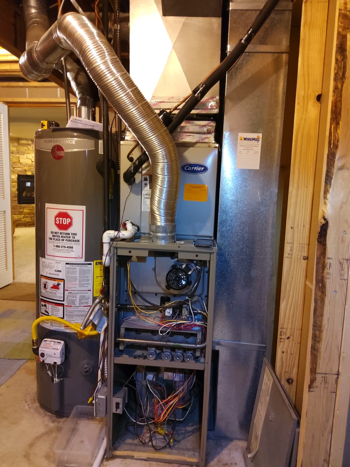 Reliable HVAC and plumbing solutions by WireNut Home Services, ensuring your home's comfort.