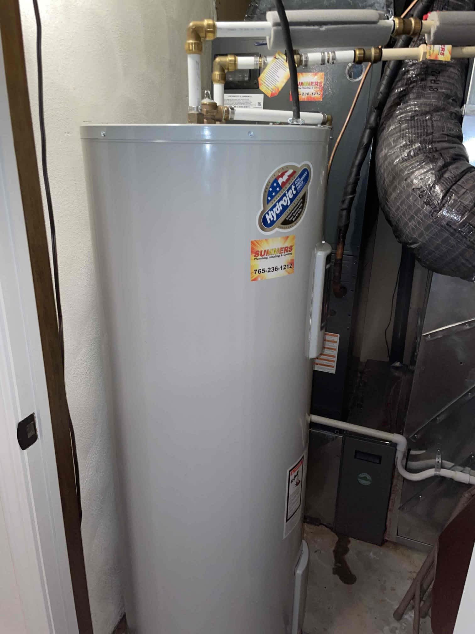 Ensure reliable and efficient water heating with Summers Plumbing Heating & Cooling. Quality installation you can trust.