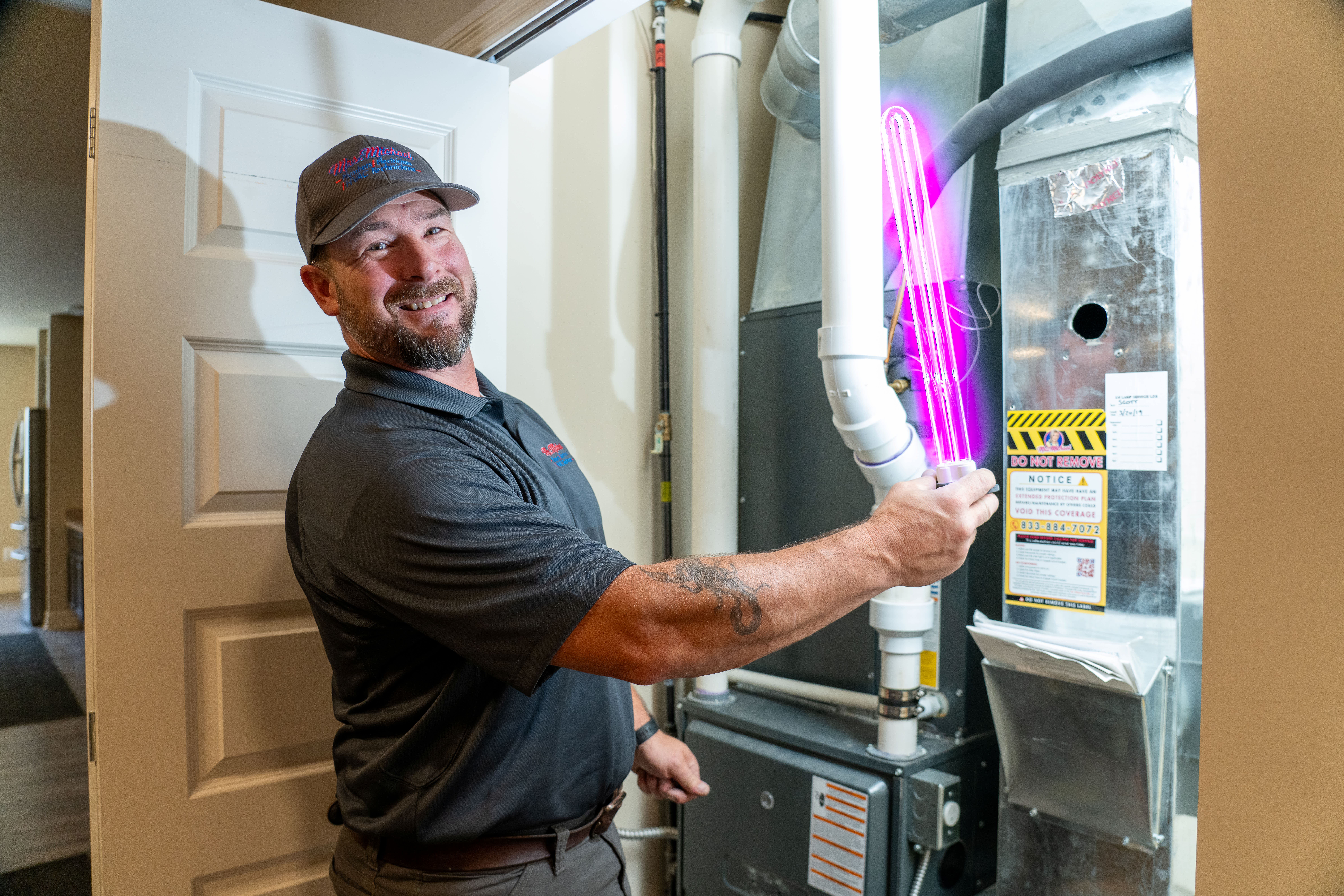 Experience the dedication of Mrs. Michael Plumbers, Electricians, and HVAC Technicians as they ensure your home's comfort with a smile.