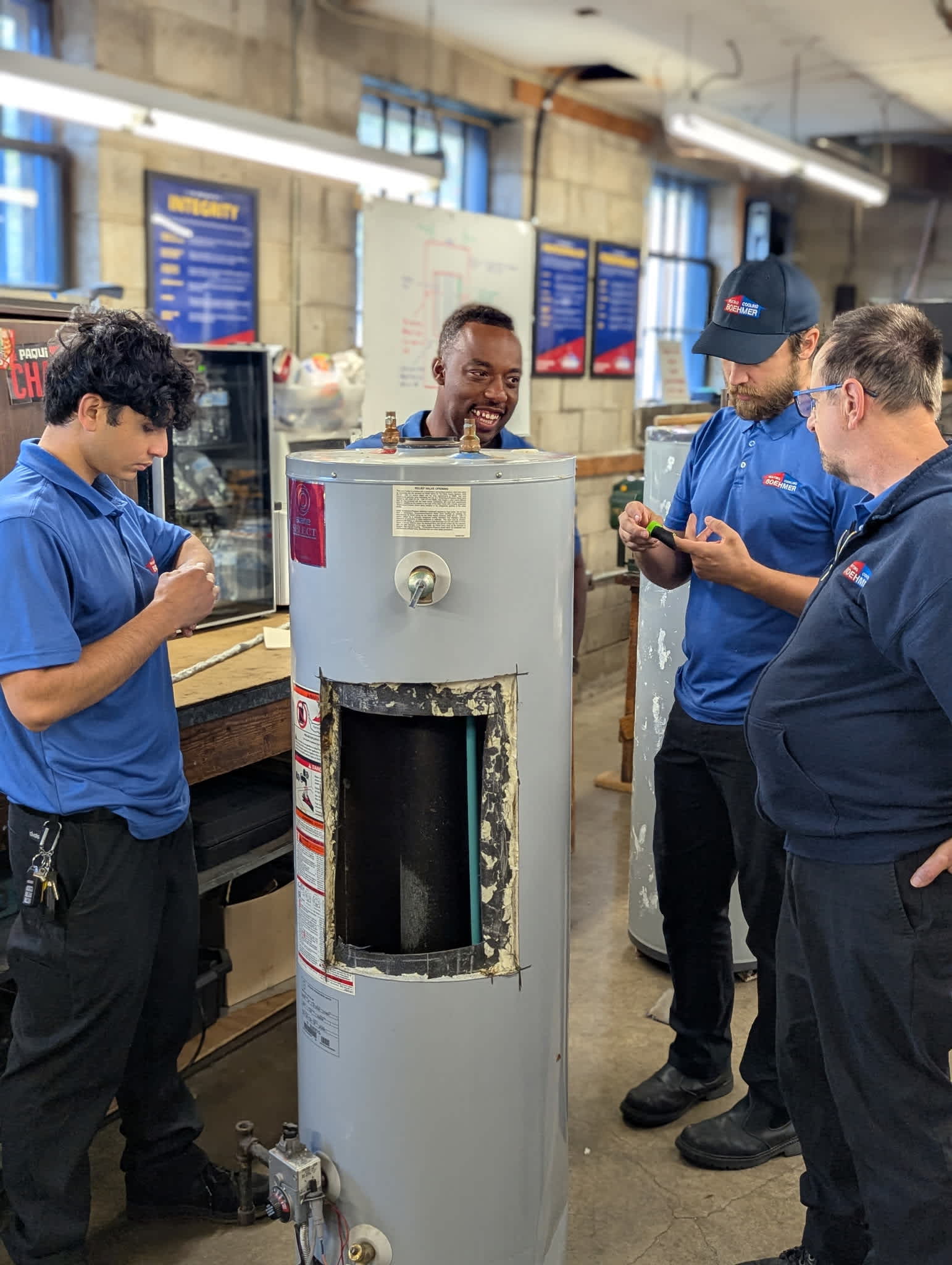At Boehmer Heating & Cooling, our team is committed to delivering exceptional HVAC solutions with a focus on quality and professionalism.