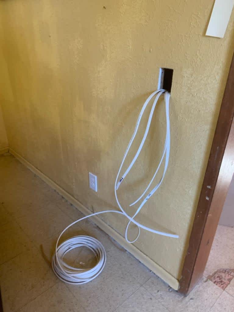 Neat, organized cable runs show the care and craftsmanship customers trust from Shocking Difference LLC for safe, reliable installs.