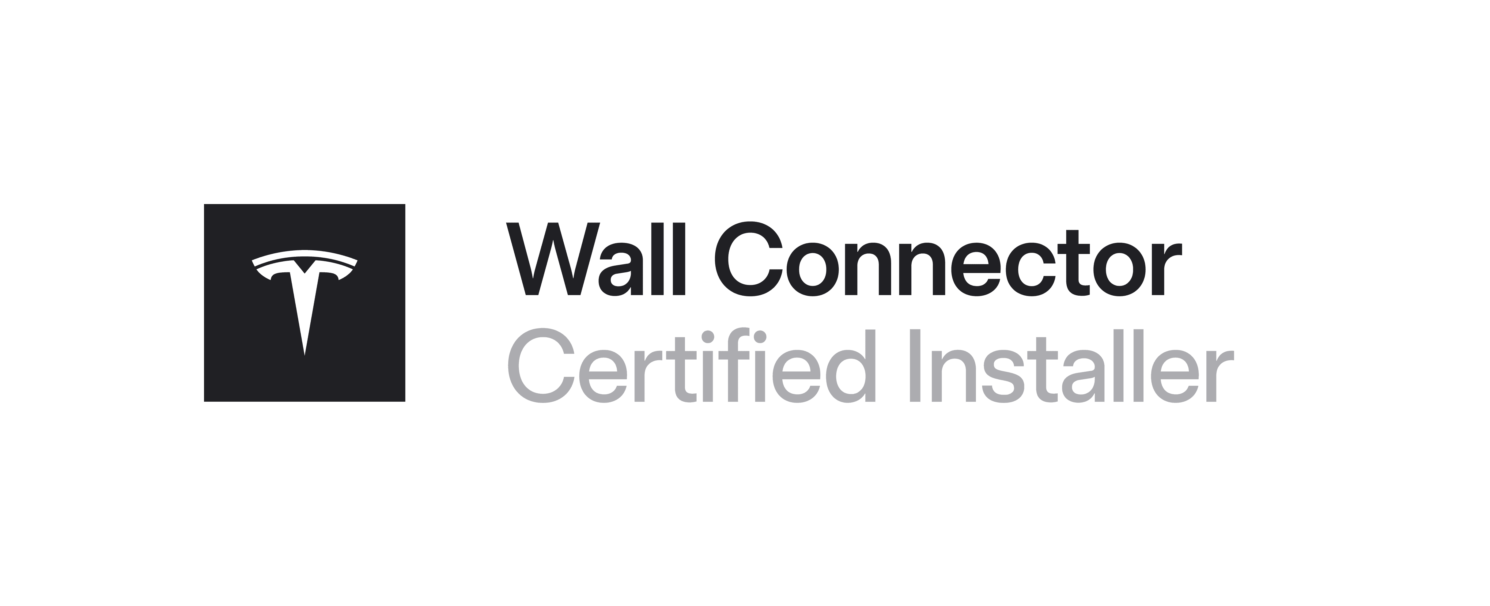 Blue Line Electric: Your Certified Installer for Tesla Wall Connectors, ensuring professional and quality service.