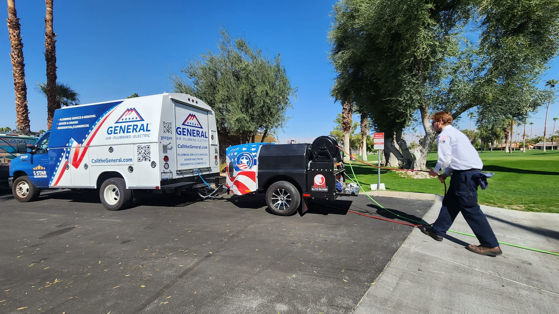 Experience excellence with General Air Conditioning & Plumbing, where professionalism meets quality service.