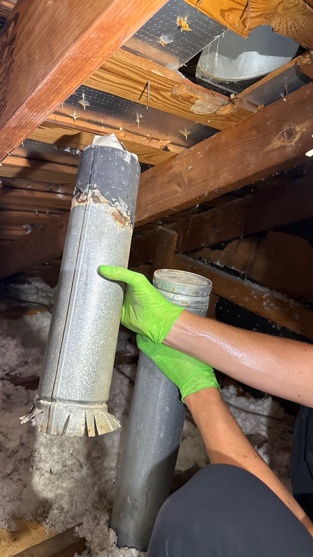 Milestone Electric, A/C, & Plumbing ensures professionalism and quality in every attic service operation.