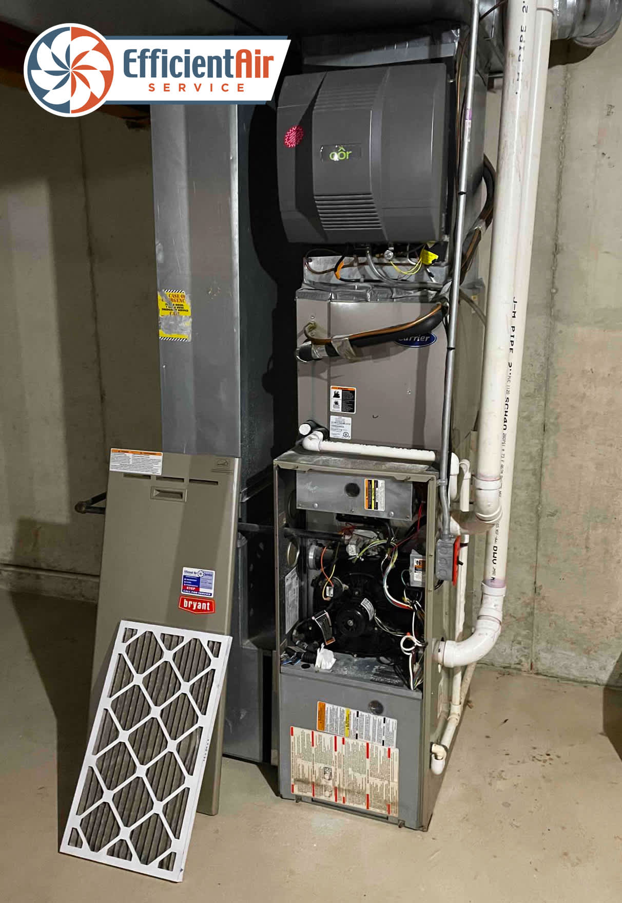 Rely on Efficient Air Service for all your HVAC needs, ensuring your home stays comfortable year-round with professional installation and attentive service.