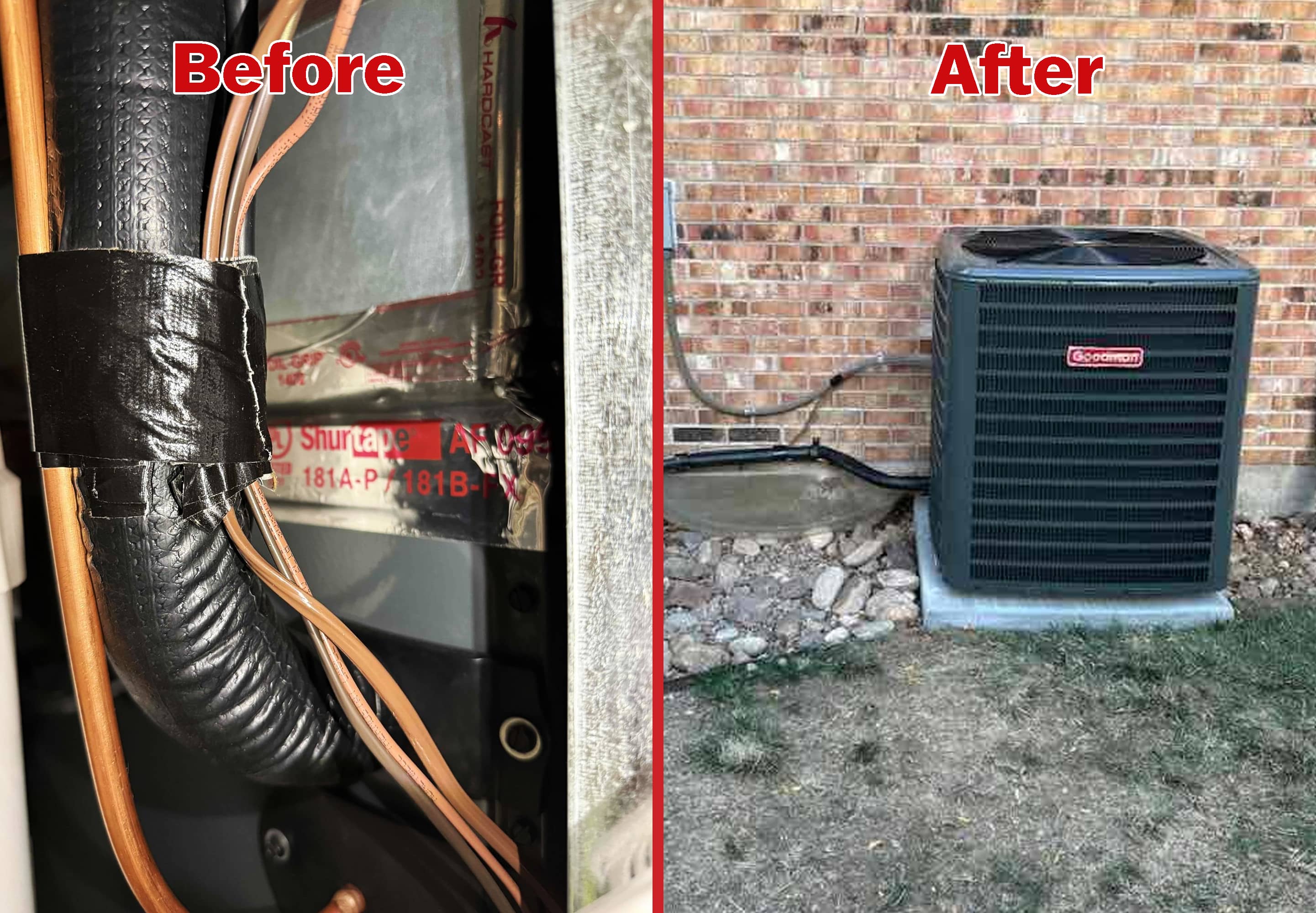 Brothers Plumbing, Heating, and Electric in Denver transforms your HVAC system from old and inefficient to new and effective with top-quality service.