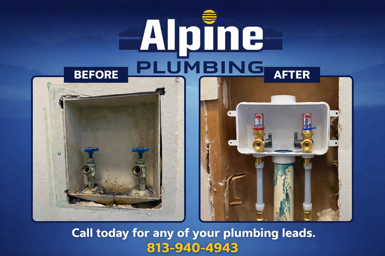 Revitalize your home with Alpine Plumbing's expert services, ensuring a seamless transition from outdated to updated plumbing solutions.