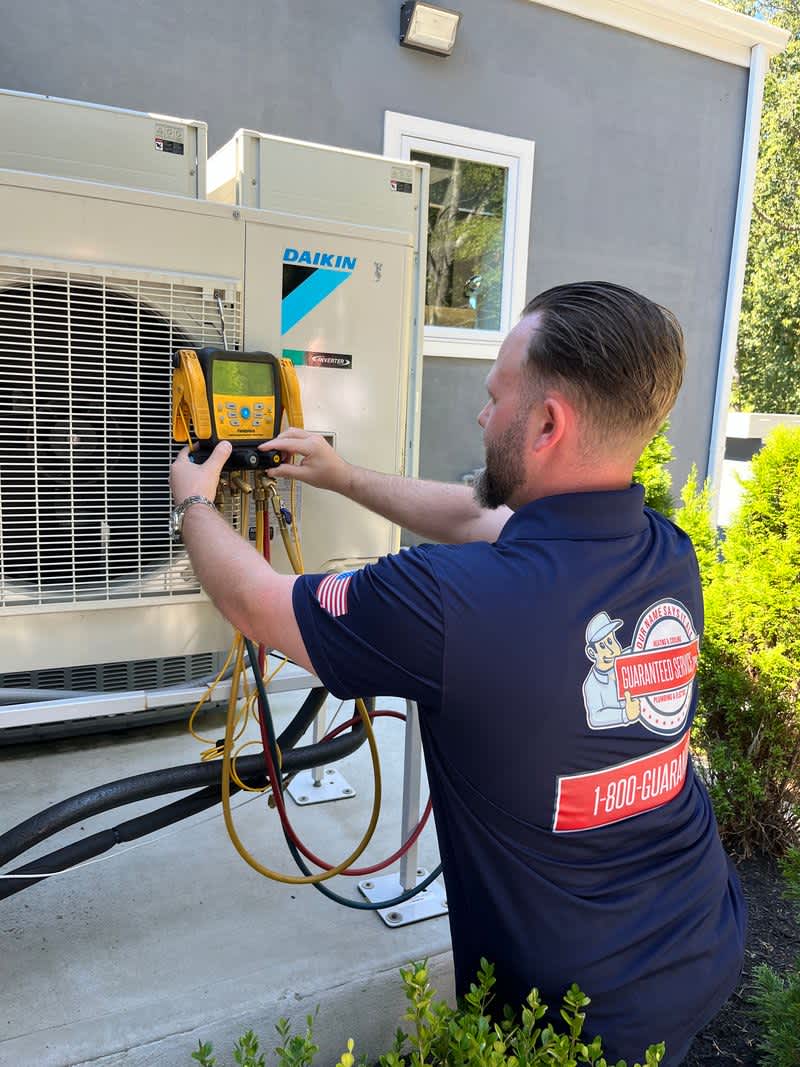 Guaranteed Service ensures expert HVAC maintenance for your comfort, providing unparalleled quality and professionalism.