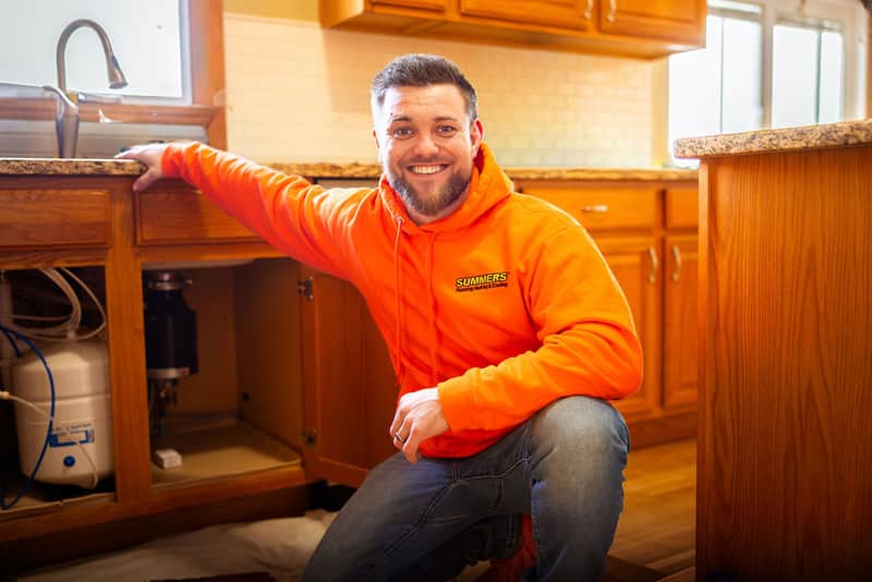 At Summers Plumbing Heating & Cooling, our friendly professionals are ready to tackle all your plumbing needs.