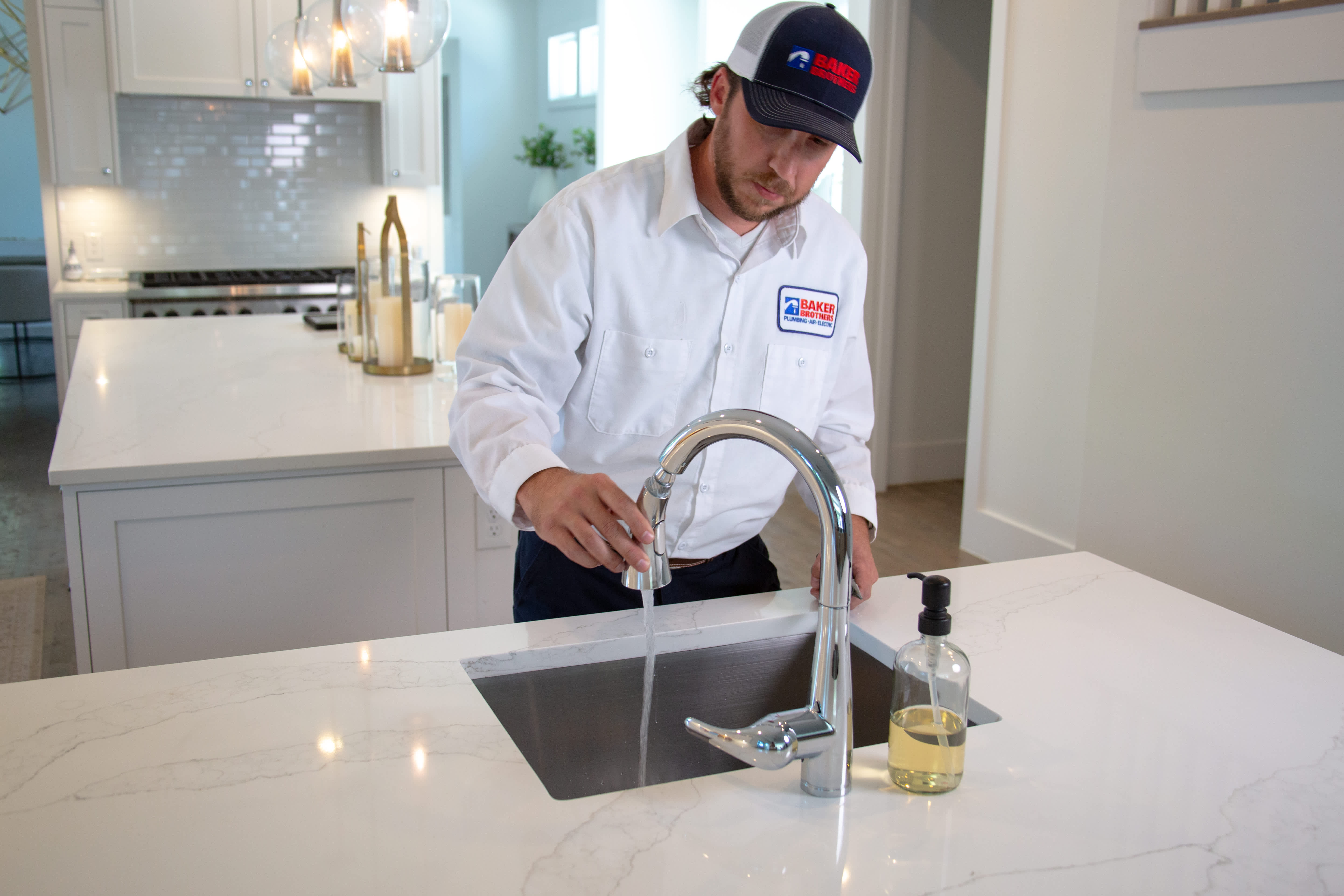 Experience professionalism and quality service with Baker Brothers Plumbing, Air & Electric.