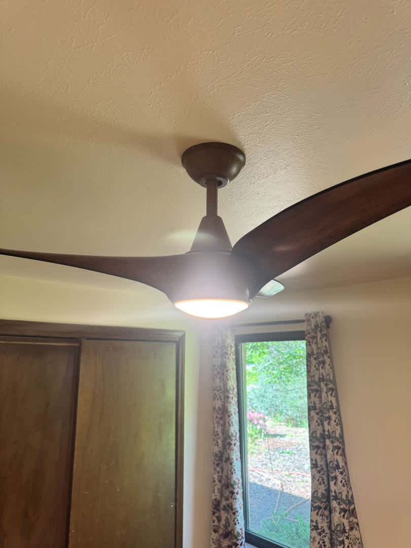 Brighten your space with Next Level Pros' expertly installed ceiling fans—combining style and functionality.