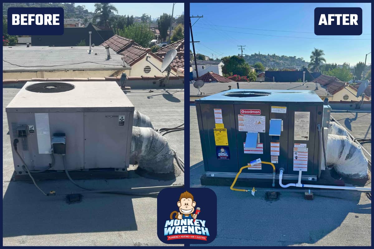 Experience top-notch HVAC upgrades with Monkey Wrench Plumbing, Heating, Air & Electric for excellent service and lasting performance.