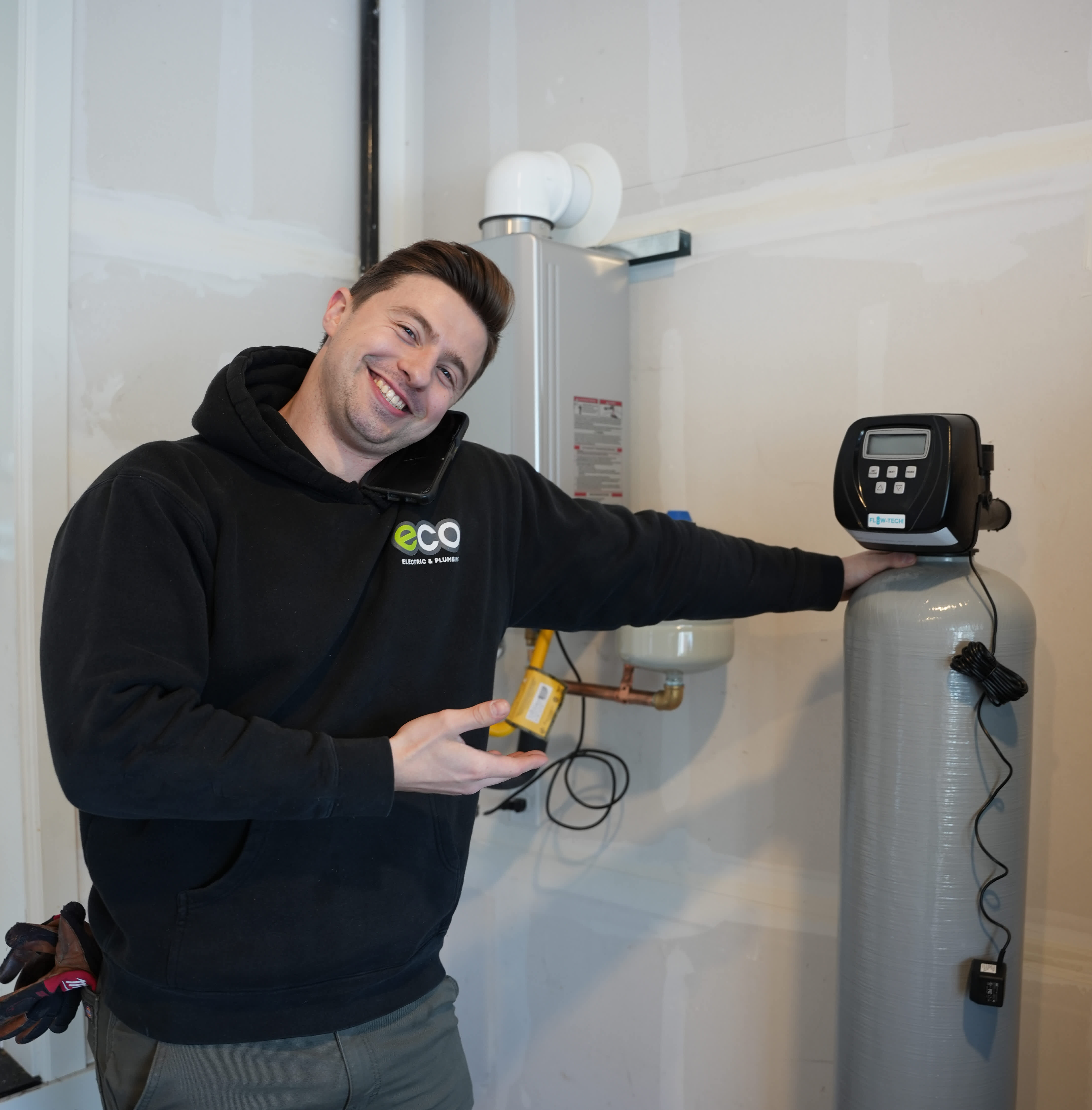 Trust Eco Electric, Plumbing, Heating and Air for friendly, professional water treatment service that delivers reliable results and clear communication.