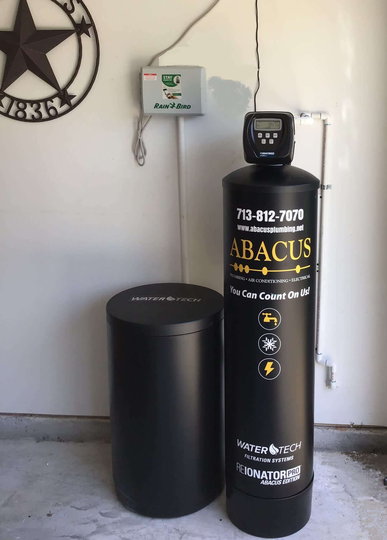 Trust Abacus Plumbing, Air Conditioning & Electrical for neat, professional water filtration installs that showcase dependable craftsmanship and lasting value.