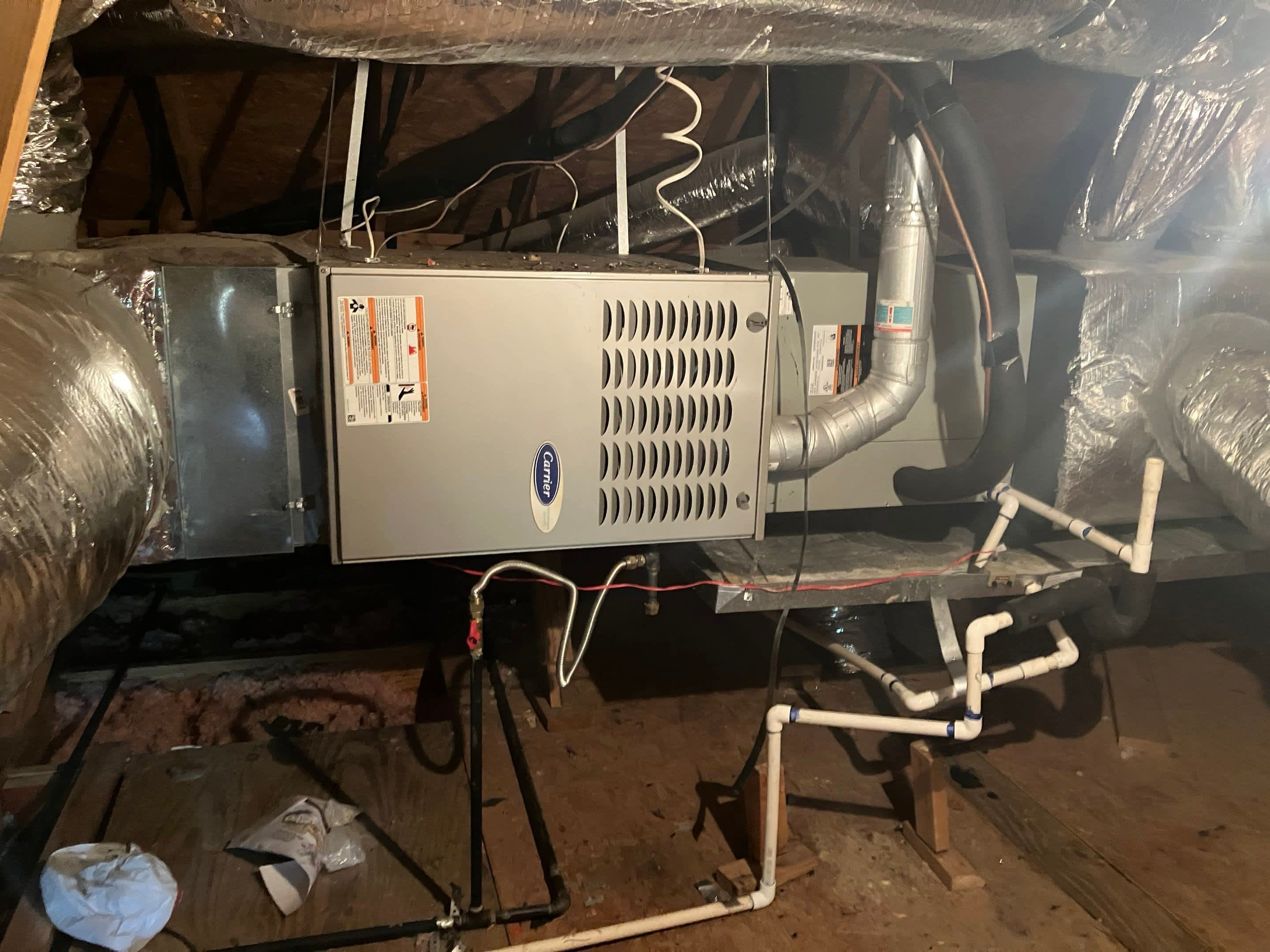 Experience top-quality HVAC installations with Milestone Electric, A/C, & Plumbing, featuring reliable Carrier systems for your comfort needs.