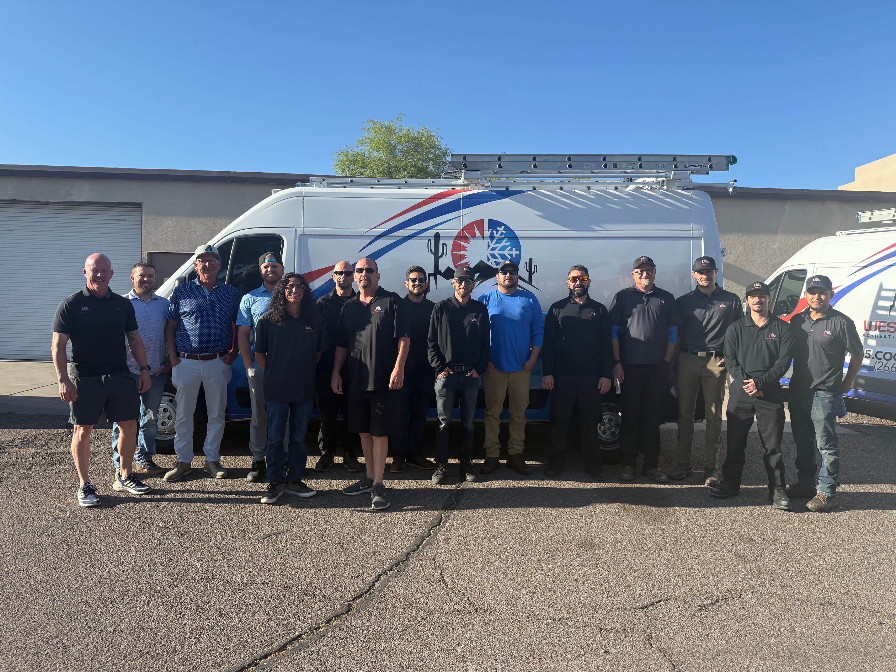 Western States Home Services showcases professionalism and team unity, ready to deliver top-quality service.