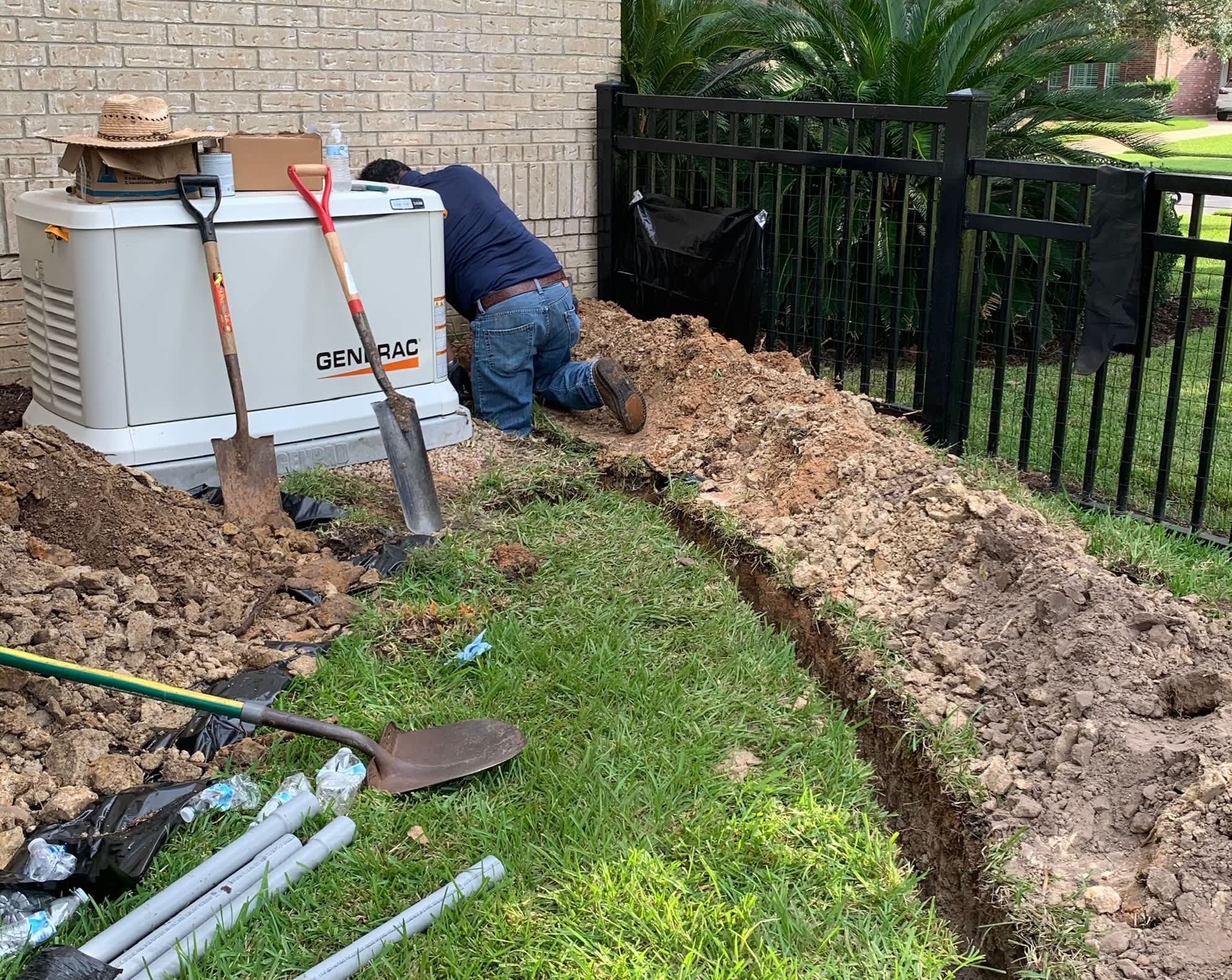 Reliable standby generator installation and neat site work show West Houston Electric, Inc. delivers skilled, customer-focused electrical service.