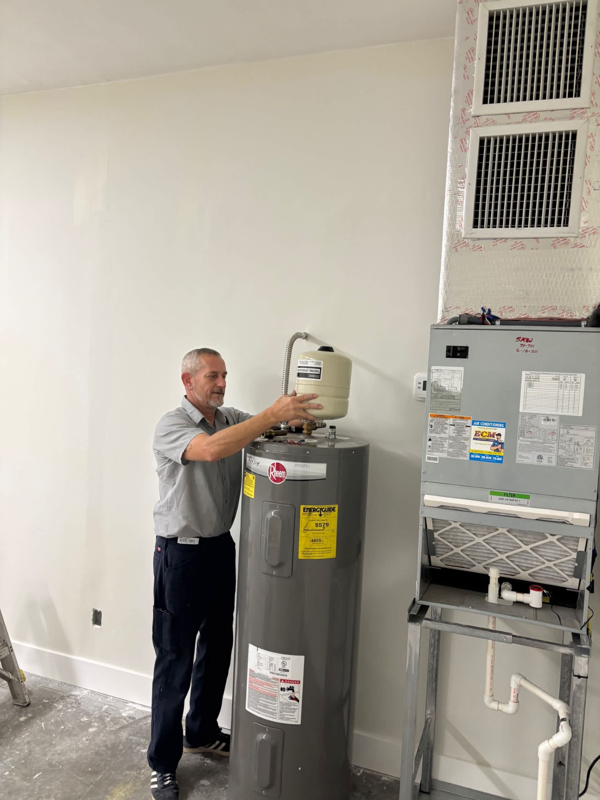 ECM Air Conditioning exemplifies professionalism and expertise, ensuring your HVAC and water heating needs are in skilled hands.