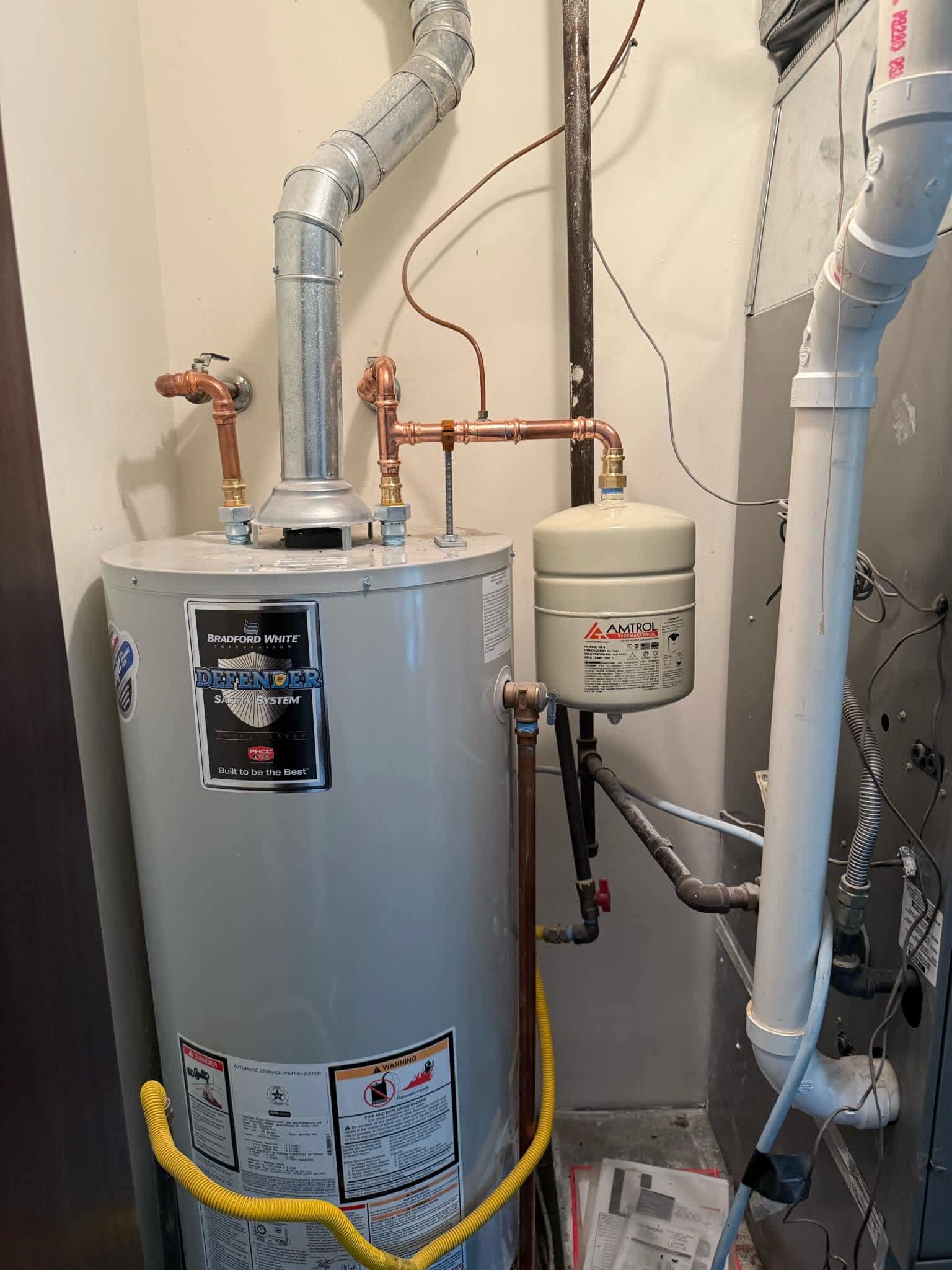Reliable water heater solutions by Lanz Plumbing, Heating & Cooling, Inc. ensuring top-notch installation and safety.