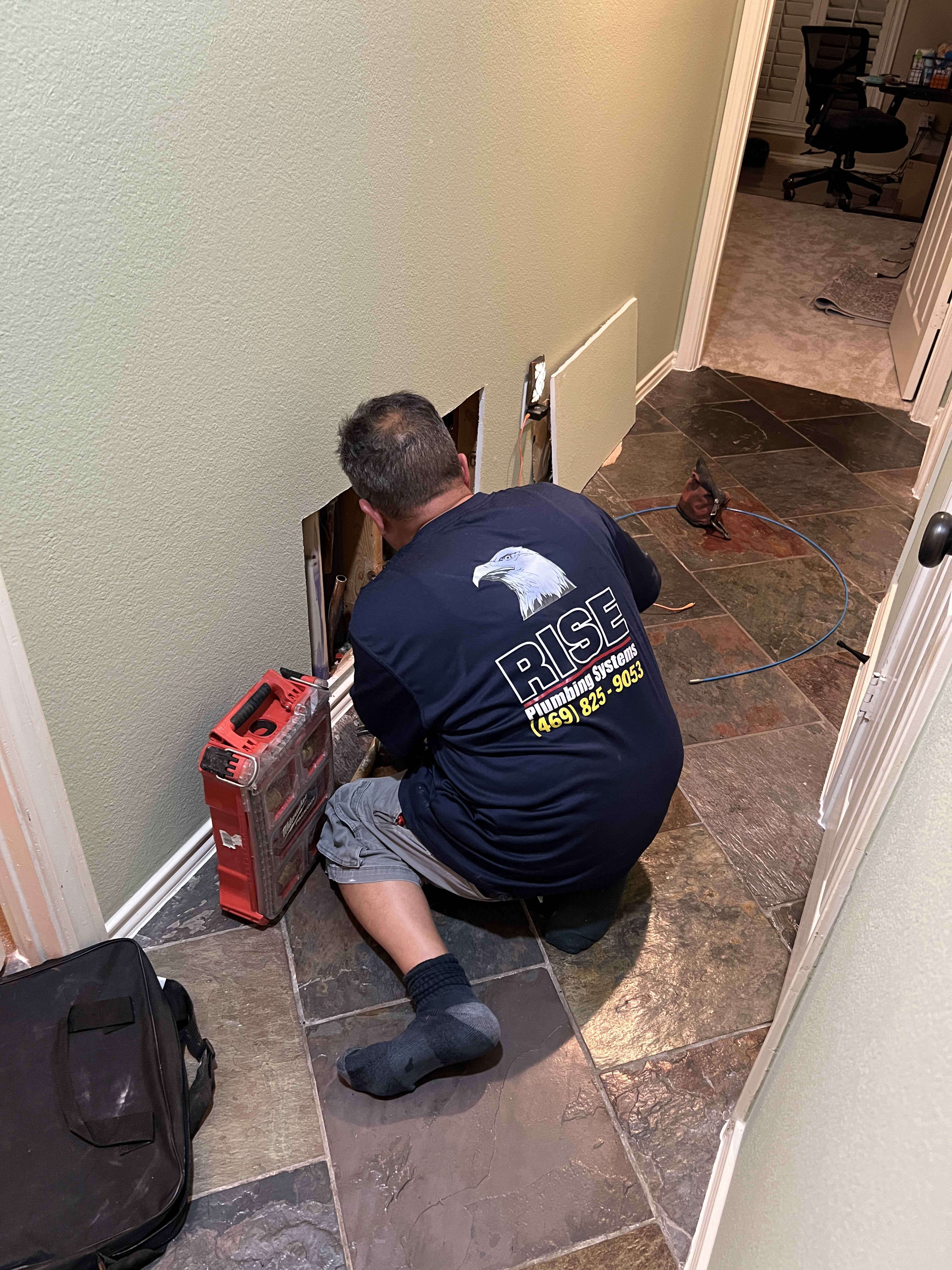 Skilled technicians from Rise Plumbing Systems deliver careful, reliable pipe repairs in your home with tidy work and clear communication.