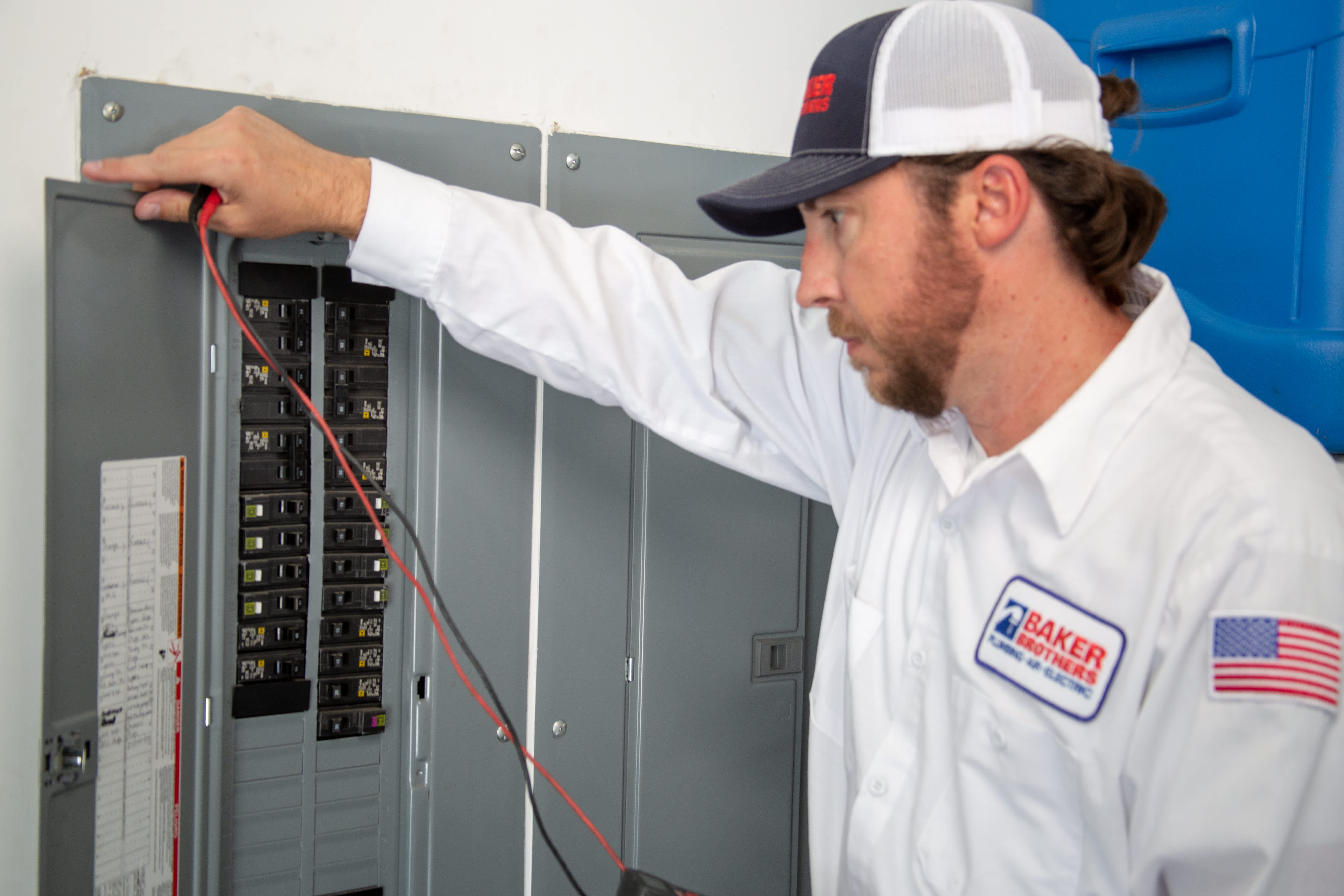 Experience top-notch electrical safety with Baker Brothers Plumbing, Air & Electric.