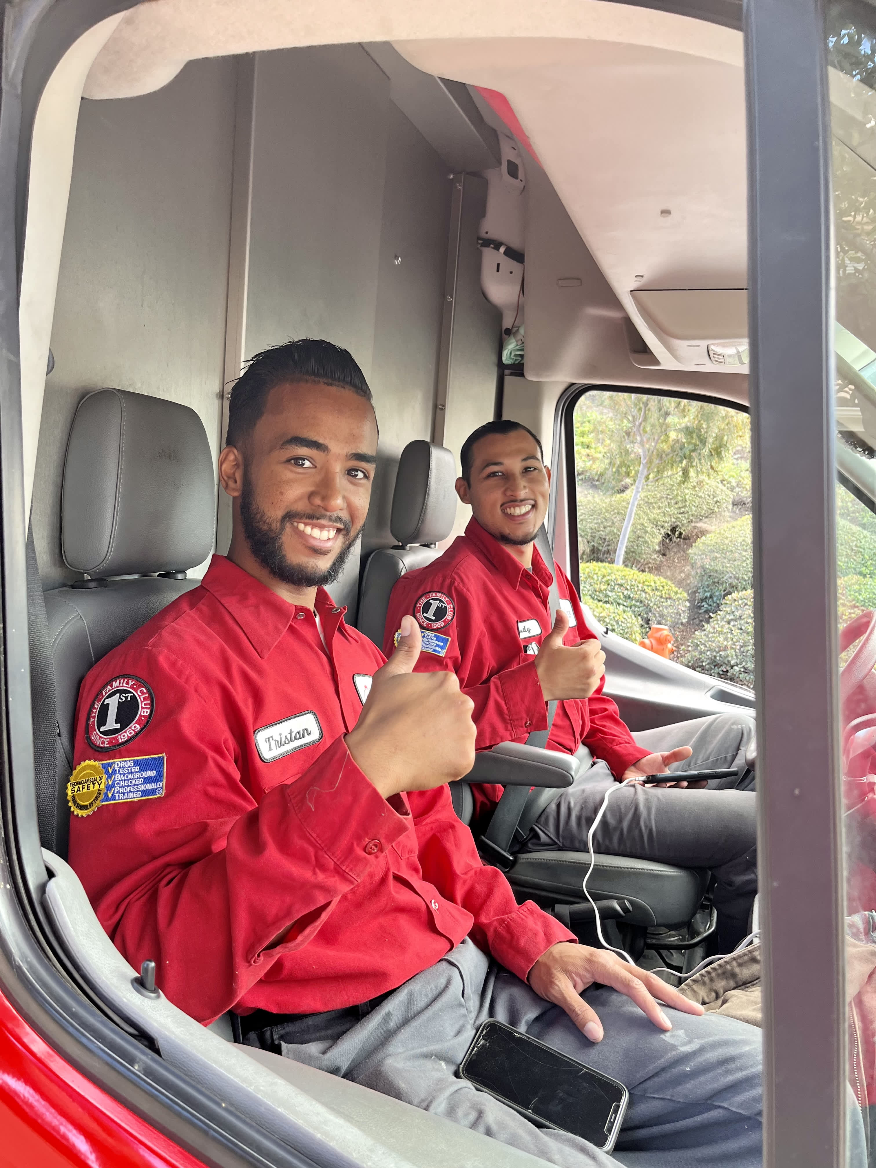 Meet the friendly and professional team at Moffett Plumbing & Air, always ready to serve with a smile!