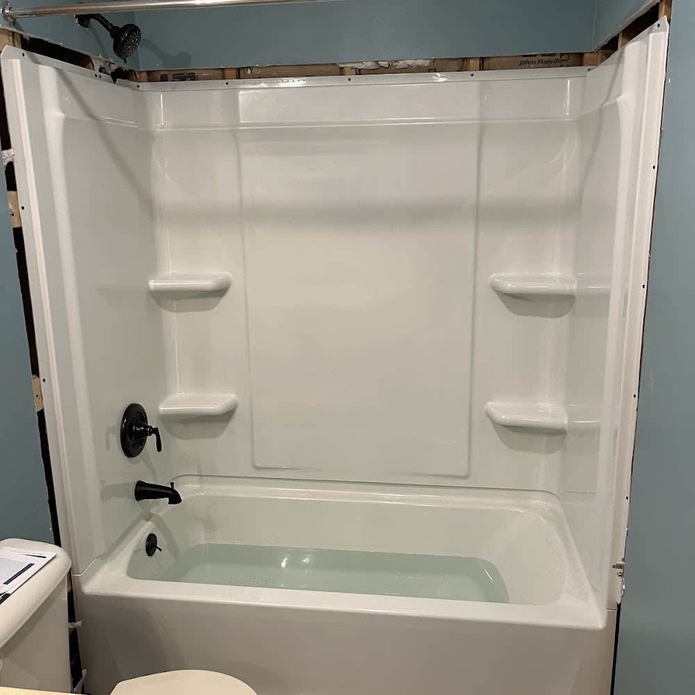 Experience top-notch plumbing services with Flatley's Plumbing Express for your modern bathroom needs.