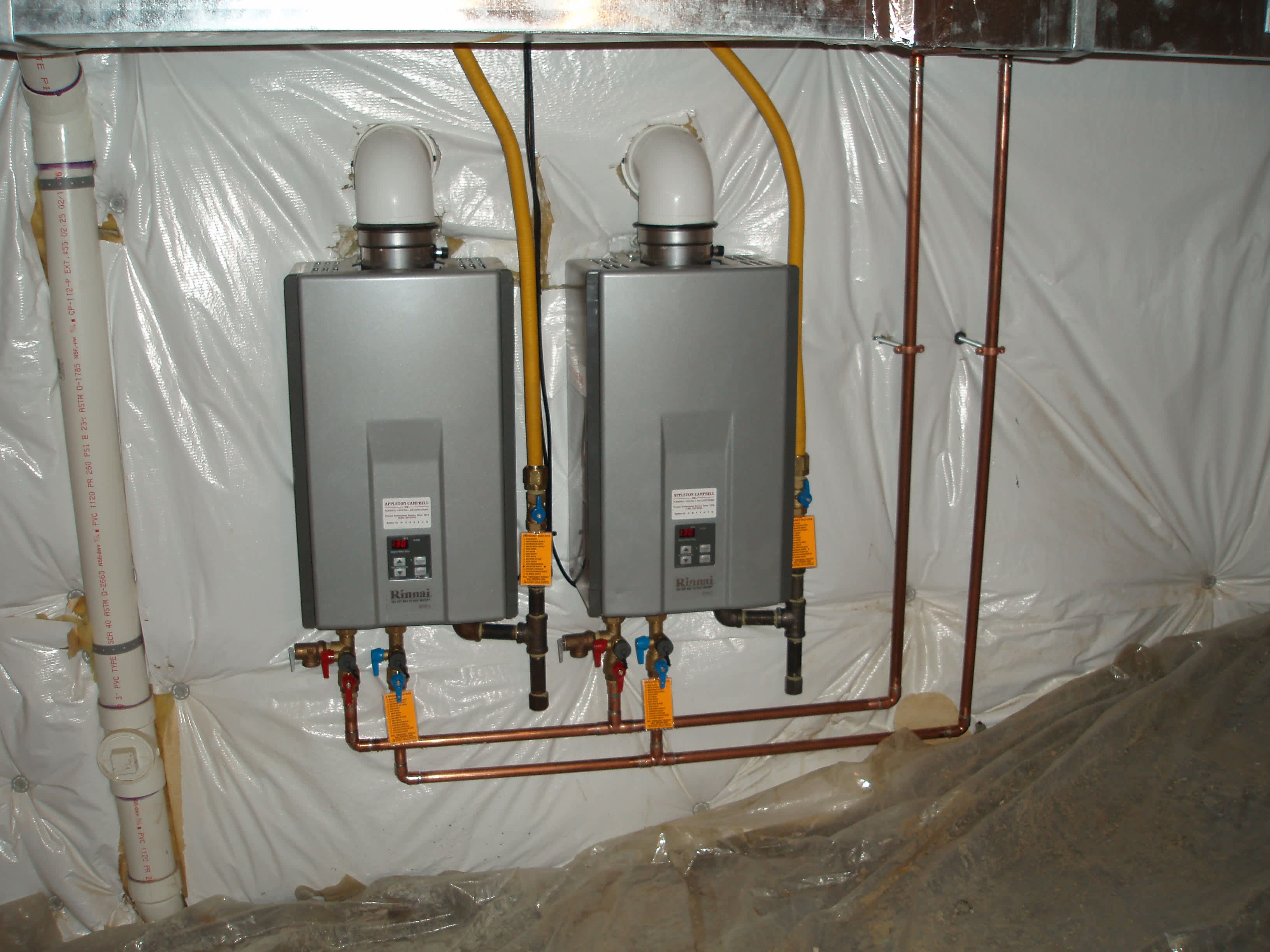 Reliable and expertly installed water heating solutions by Appleton Campbell.