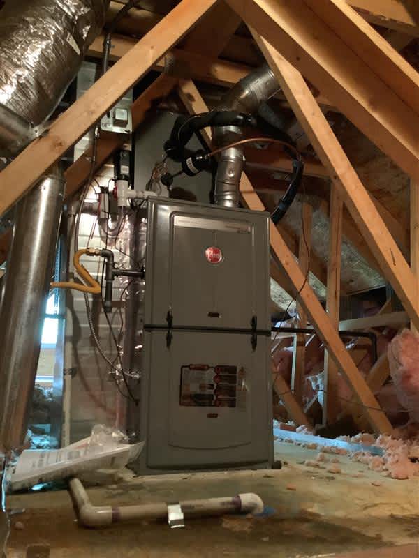 Experience the excellence of Bell Plumbing, Heating, Cooling & Electrical with our expertly installed heating systems, maximizing your home's comfort and efficiency.