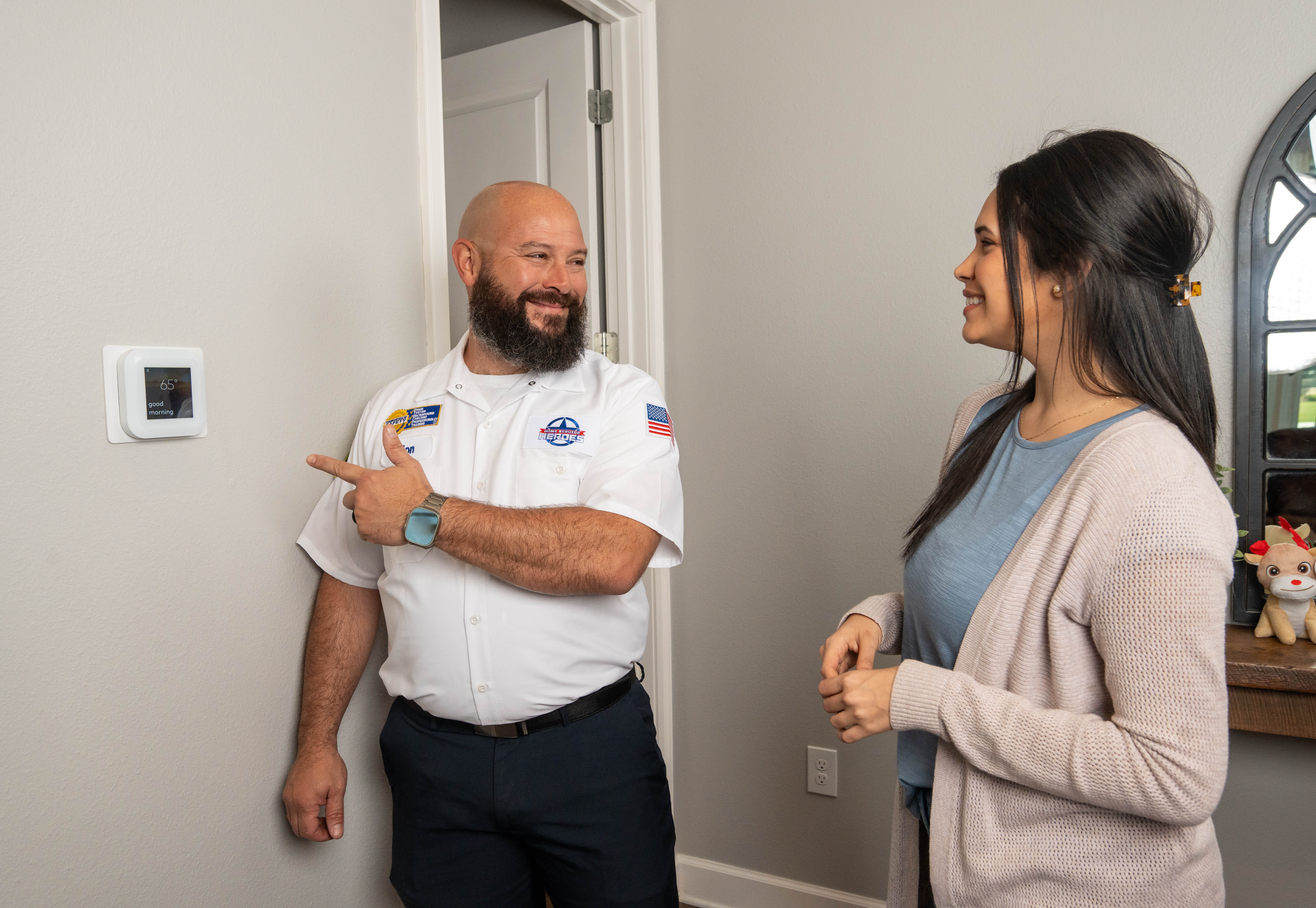 Experience top-notch service with Home Service Heroes as we ensure your comfort with a smile!