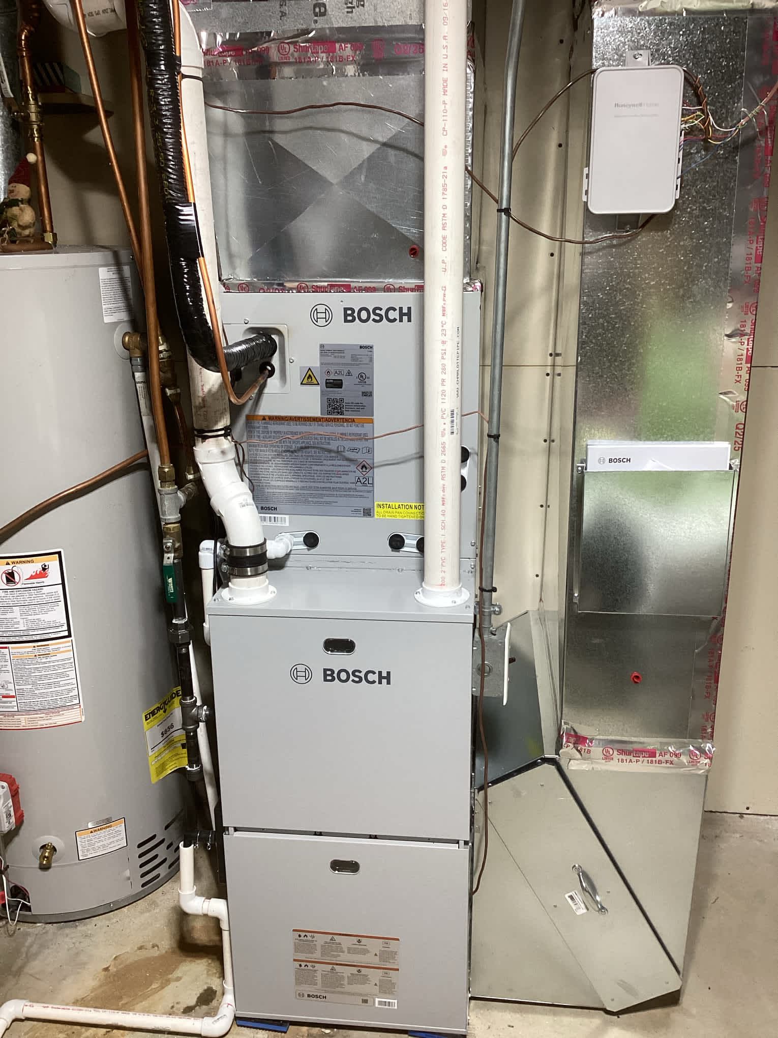 Trust Plumbing and Heating by Craig, Inc. for expert HVAC installations featuring top-quality Bosch systems and reliable service.