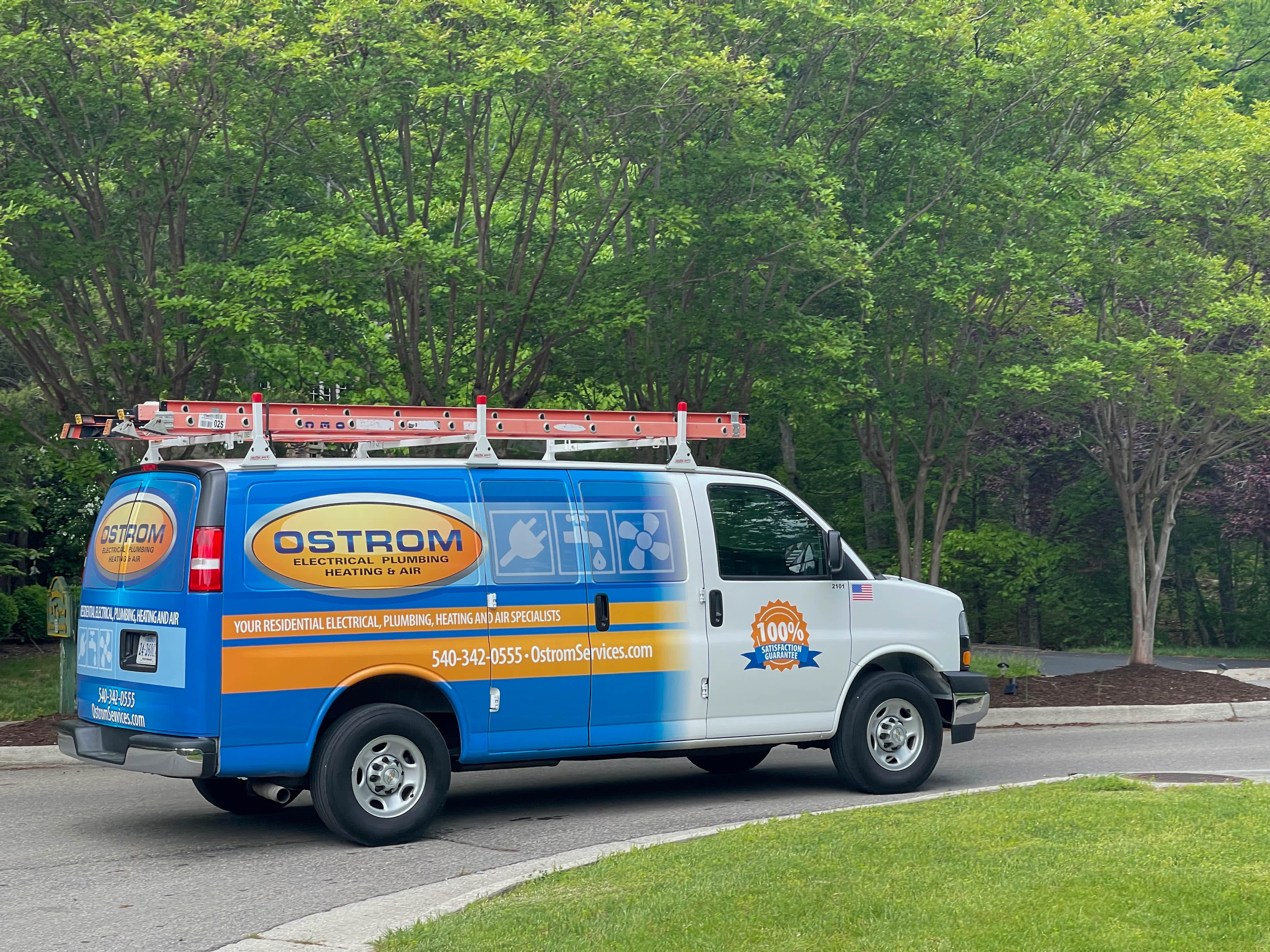Experience reliable and professional service with Ostrom Electrical Plumbing Heating & Air Conditioning, proudly serving your needs on every call.
