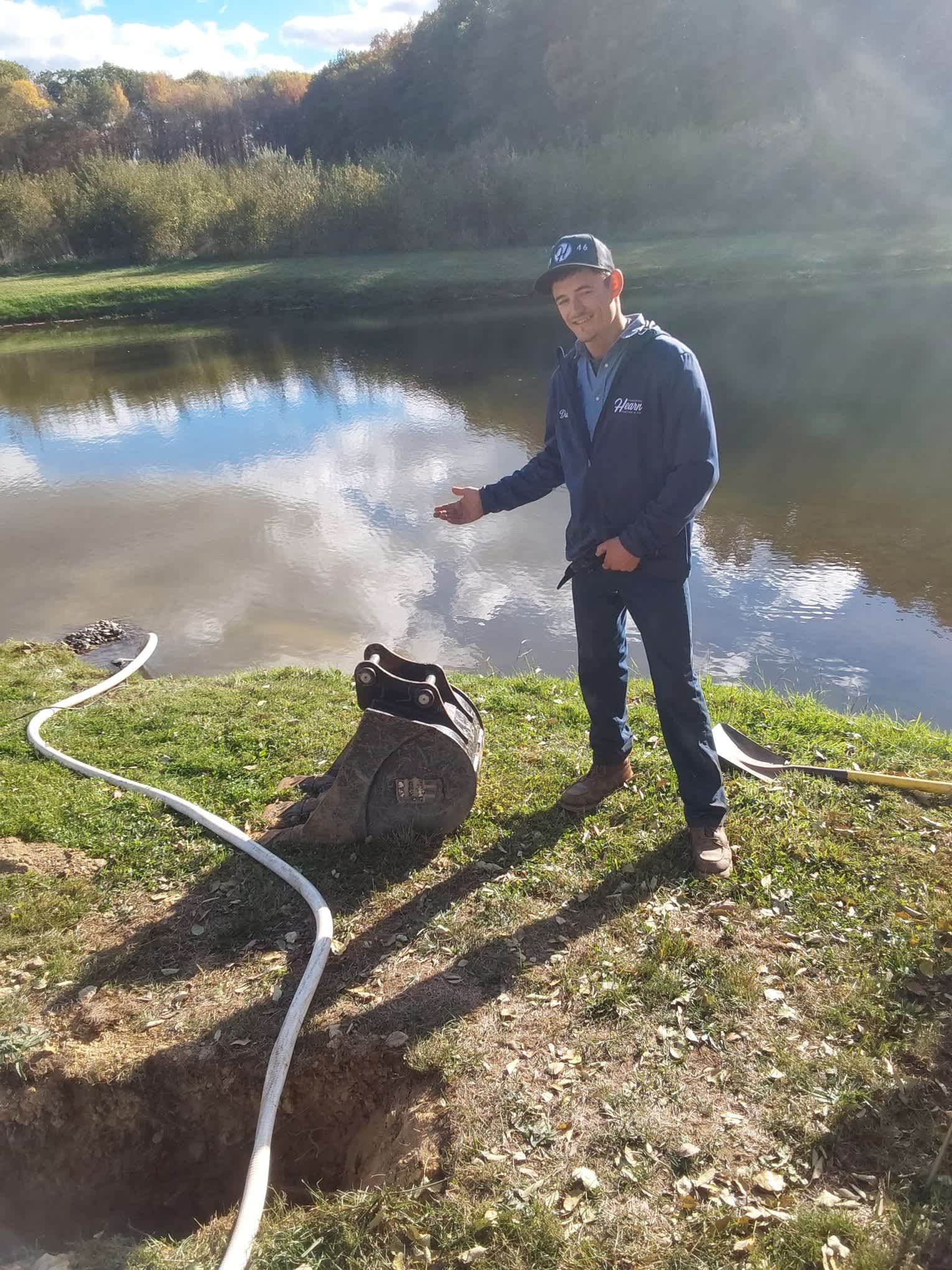 Hearn Plumbing provides exceptional outdoor plumbing and drainage solutions with professionalism and a smile.