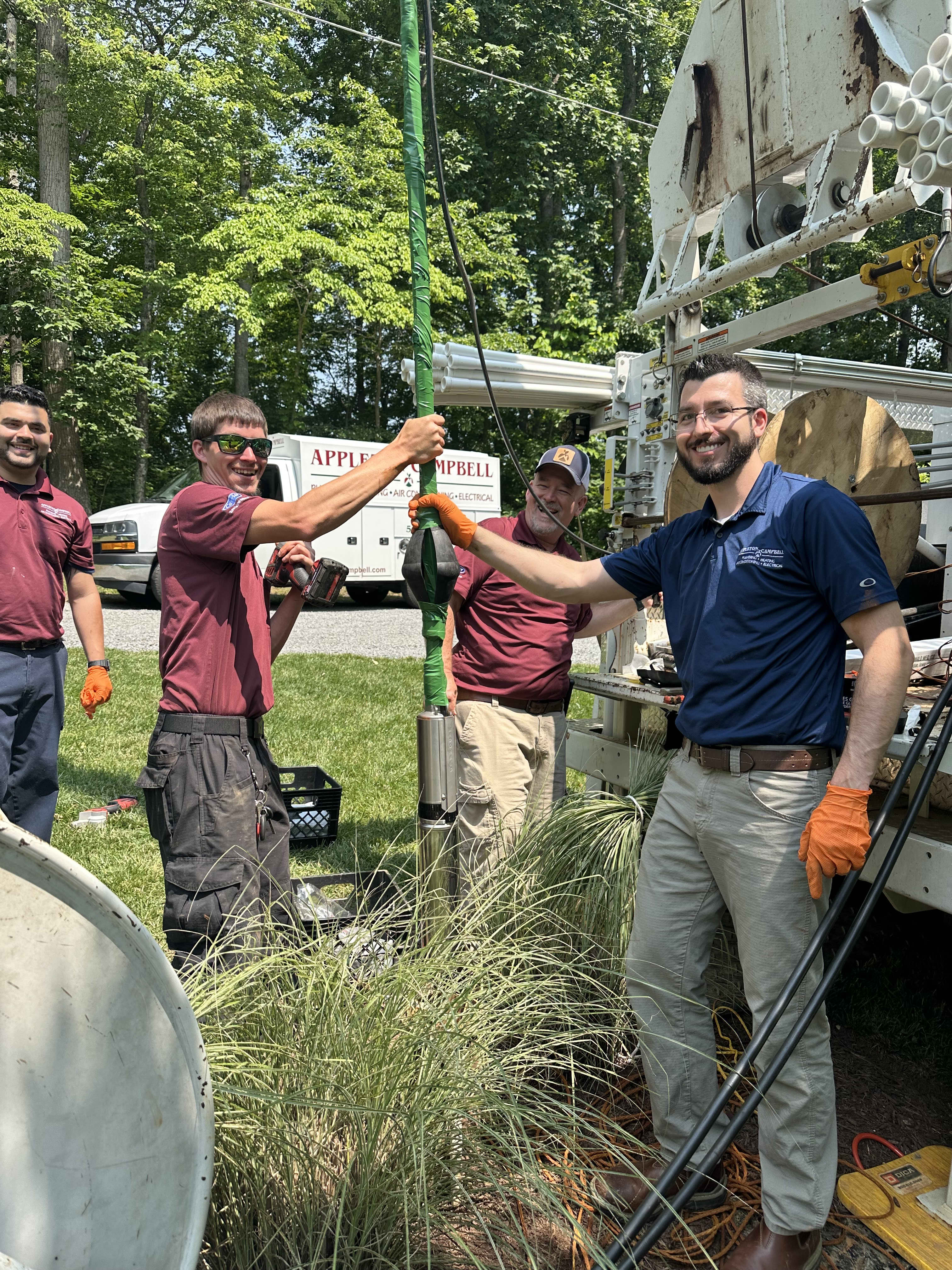 Experience top-notch HVAC and Electrical solutions with Appleton Campbell, where professionalism and quality meet.